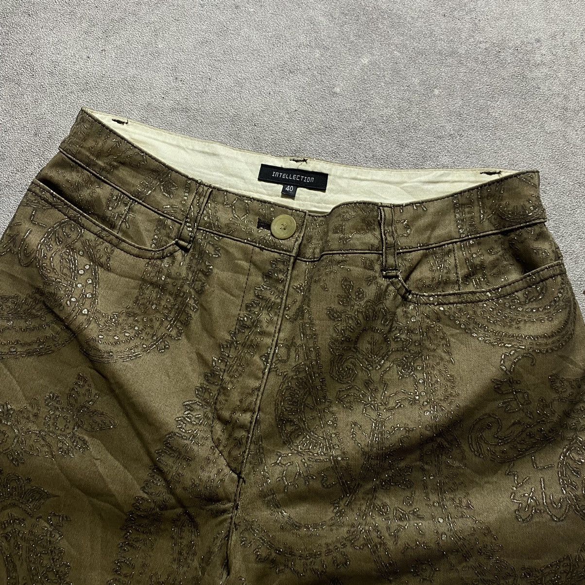 Tornado Mart Japanese INTELLECTION Bootcut Pants Size 27" / US 4 / IT 40 - 5 Thumbnail