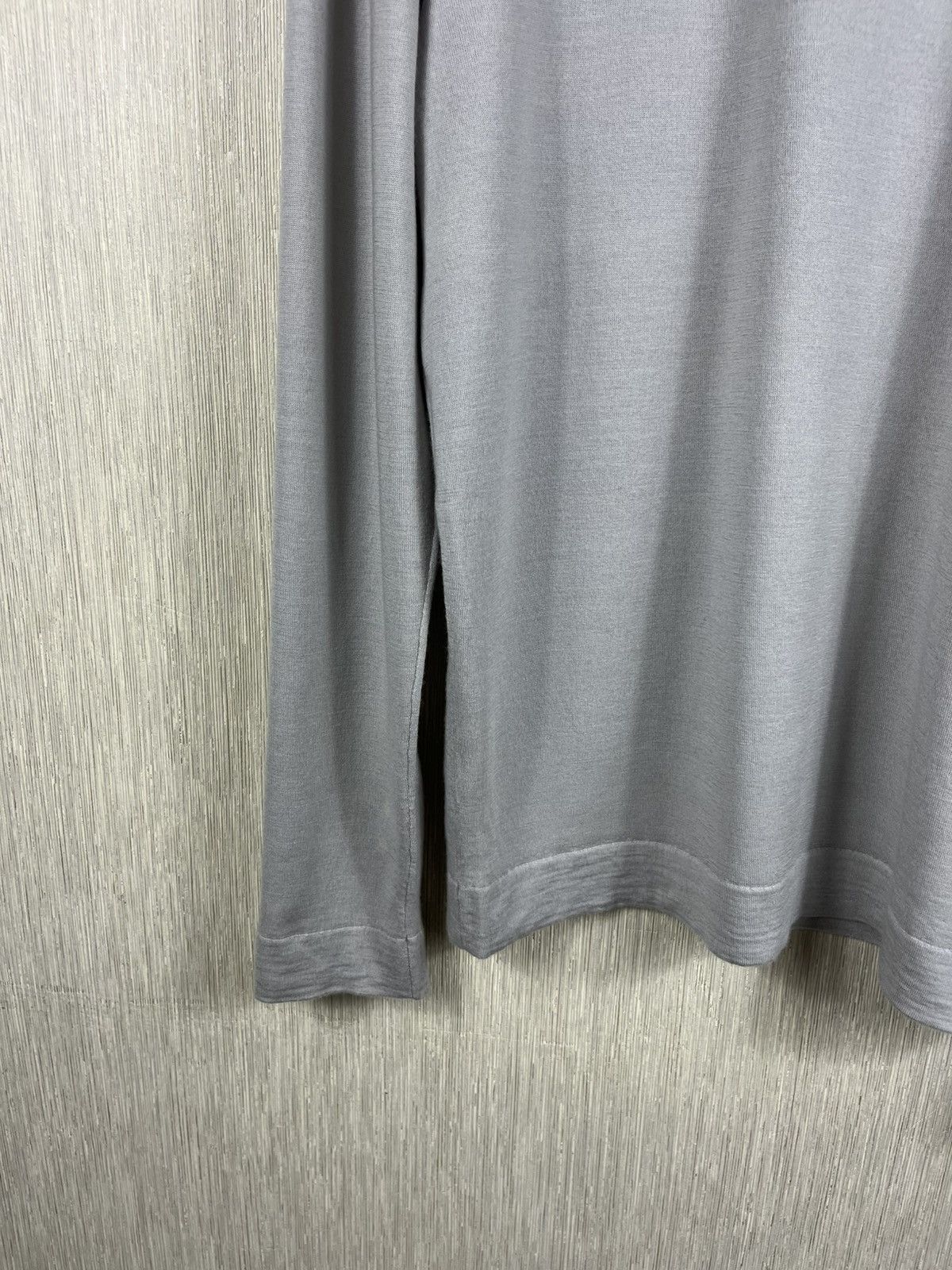 Ermenegildo Zegna Ermenegildo Zegna wool thin sweater avant garde old money Size US L / EU 52-54 / 3 - 5 Thumbnail