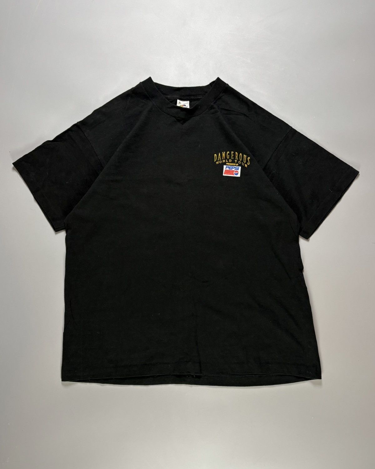 Michael Jackson × Pepsi × Vintage Michael Jackson – Dangerous World Tour x Pepsi tee 1992/3 Size US XL / EU 56 / 4 - 12 Thumbnail