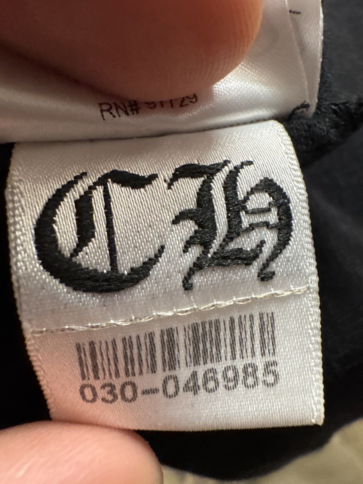 Chrome Hearts Black USA Script Long Sleeve Size US S / EU 44-46 / 1 - 6 Thumbnail