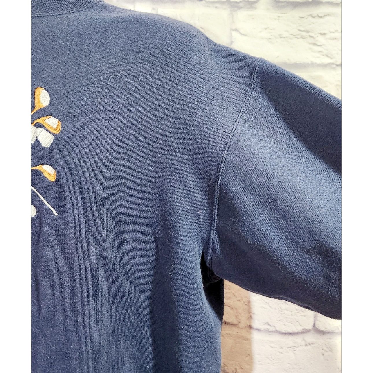 Other Vintage Blue Embroidered Golf Clubs Sweatshirt 3XL Size US XXL / EU 58 / 5 - 3 Thumbnail