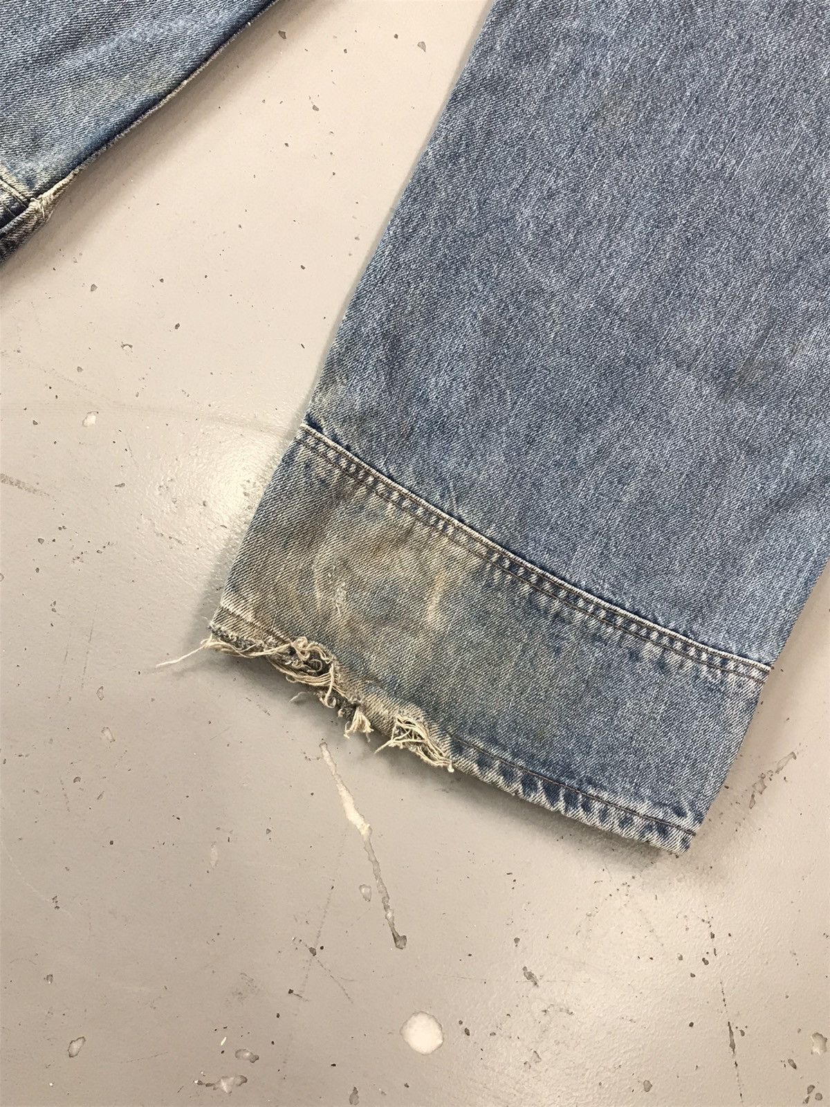 Carhartt Vintage Carhartt B193 LVN dusty double knee denim Size US 42 / EU 58 - 14 Thumbnail