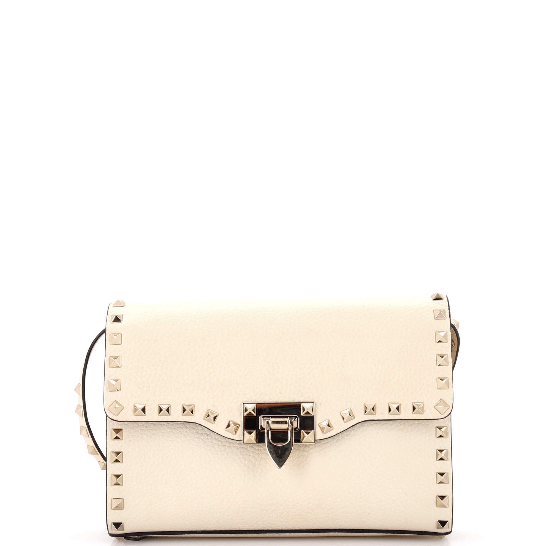 Rockstud Flip Lock Flap Bag