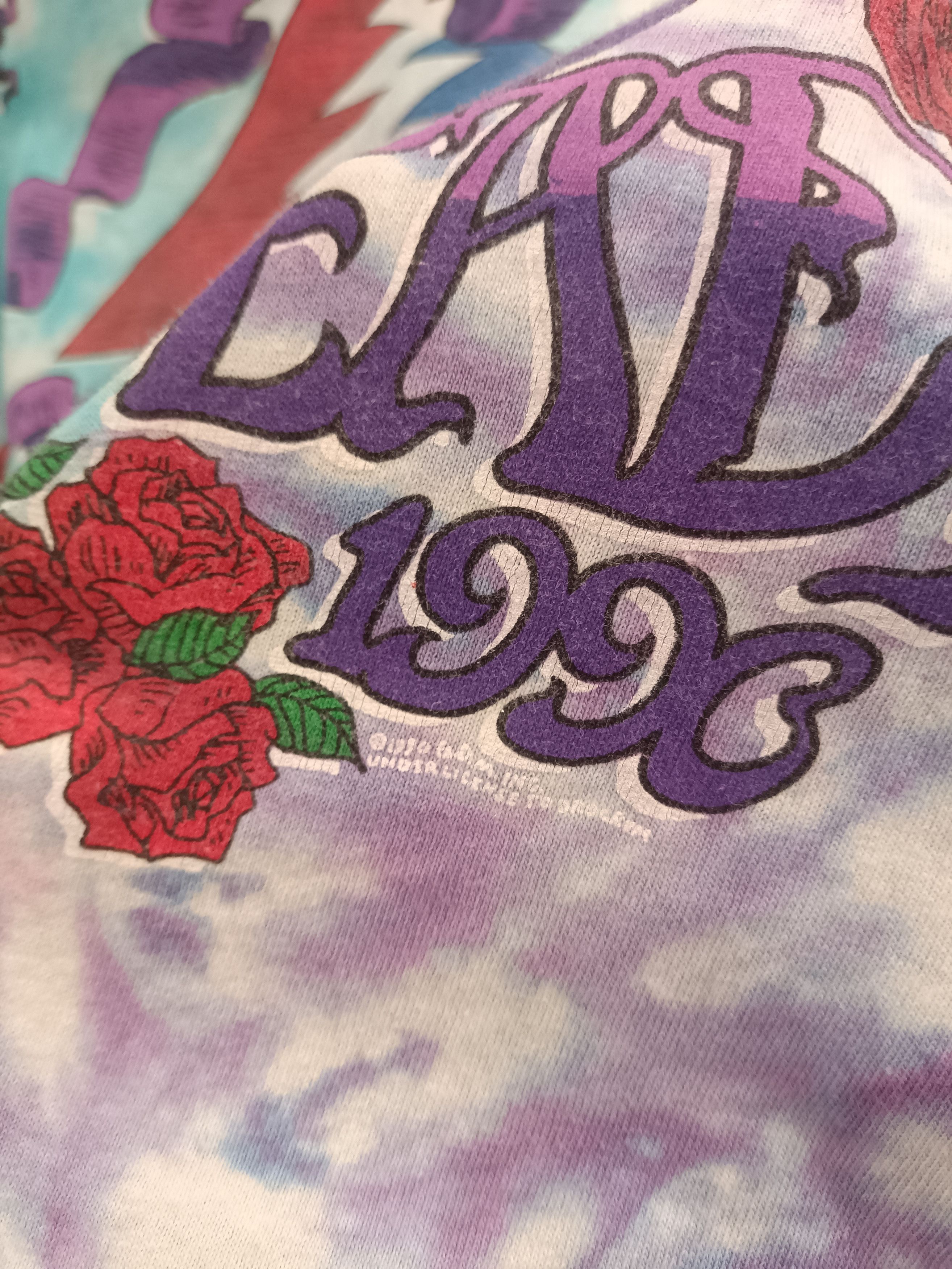 Band Tees × Liquid Blue × Vintage vintage grateful dead 25th anniversary Size US L / EU 52-54 / 3 - 7 Thumbnail