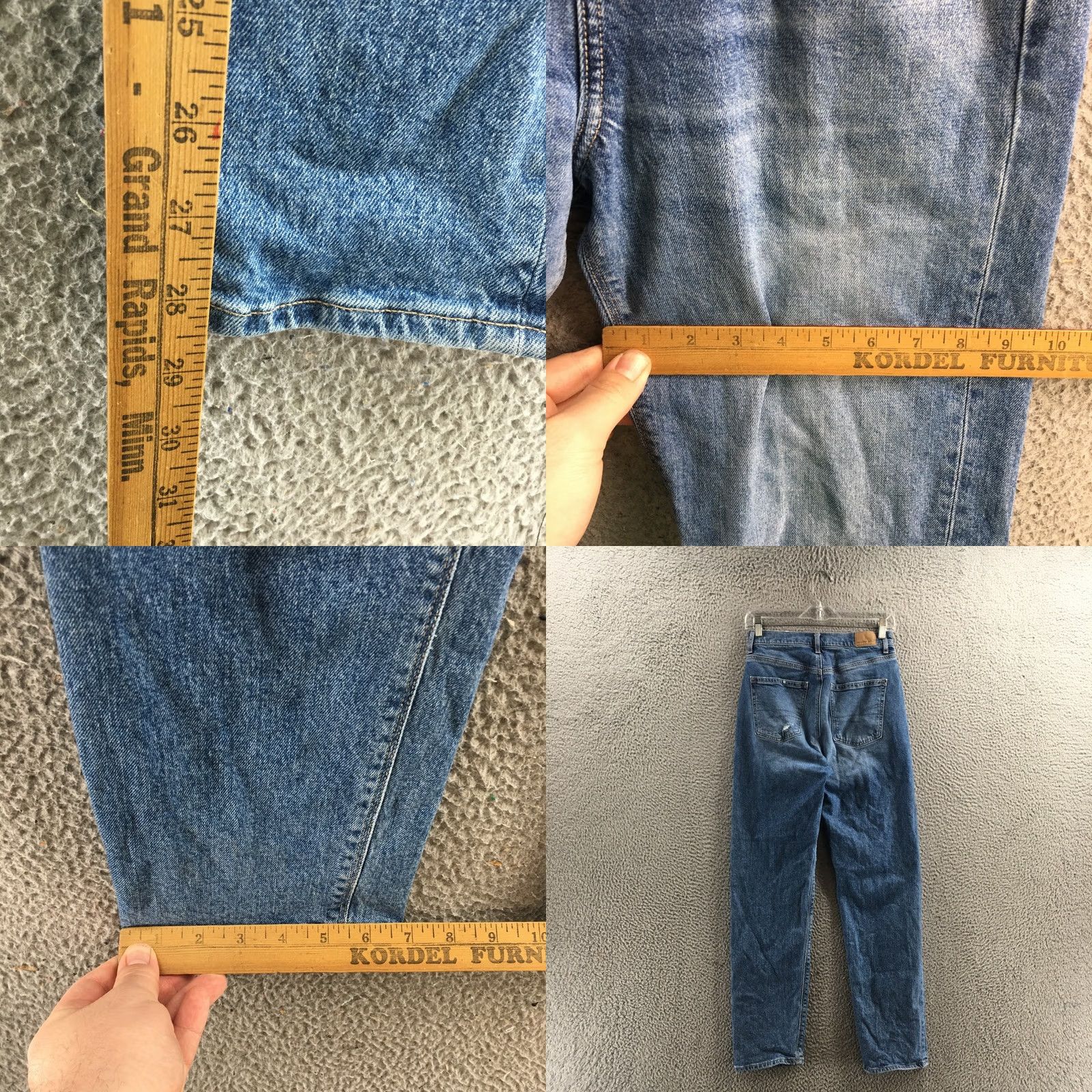 American Eagle Outfitters American Eagle Outfitters Jeans Womens 2 Long Blue Straight 27x28.5 Denim Stretch 5-Pocket Regular Modern Rise Medium Wash Blue Womens Jeans Size 26" / US 2 / IT 38 - 8 Thumbnail