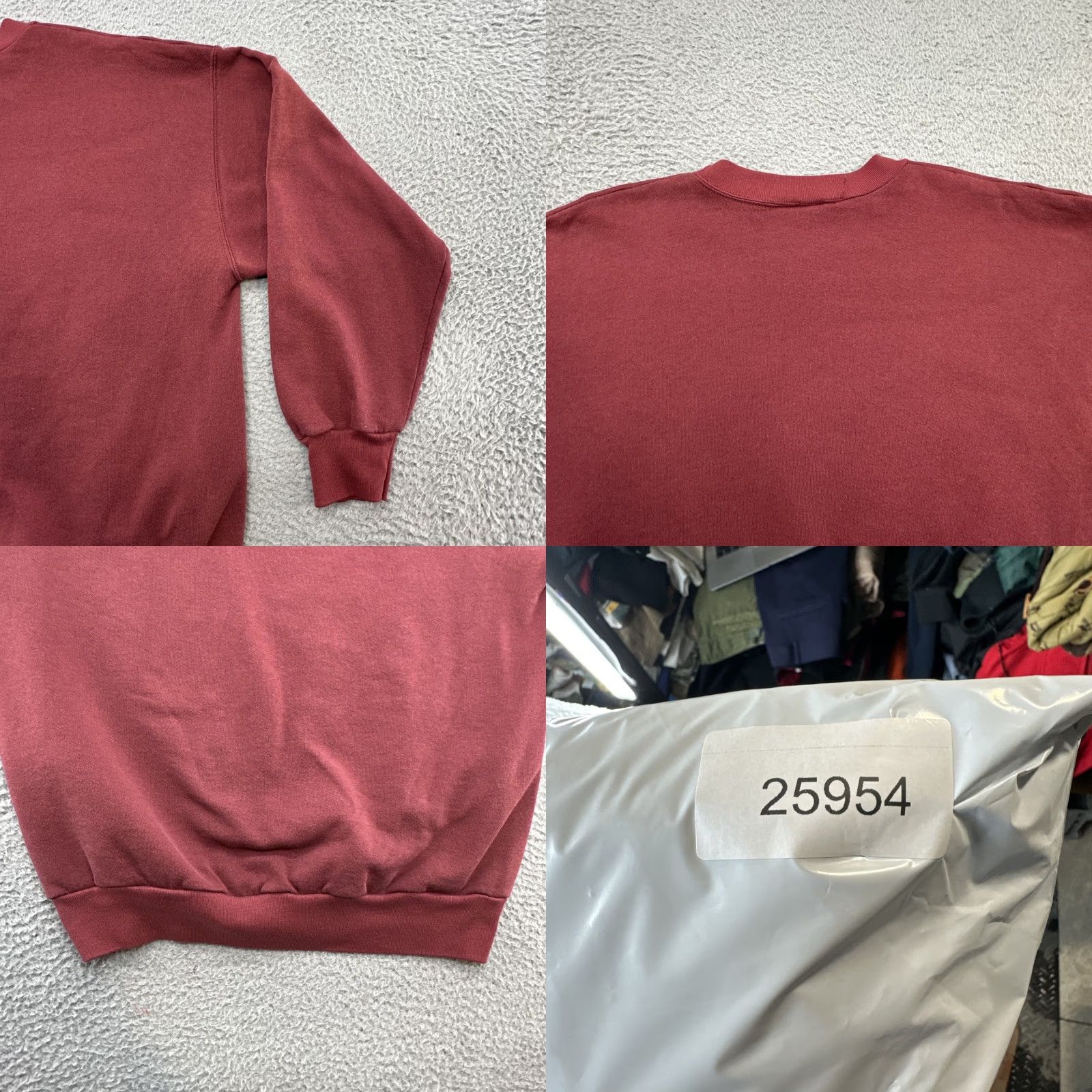 Vintage VINTAGE Florida State University Seminoles Sweatshirt Large USA 90s Wolf Pullover Men Red Logo Raglan Sleeve 50/50 Cotton Polyester Crew Neck Football Size US L / EU 52-54 / 3 - 9 Thumbnail