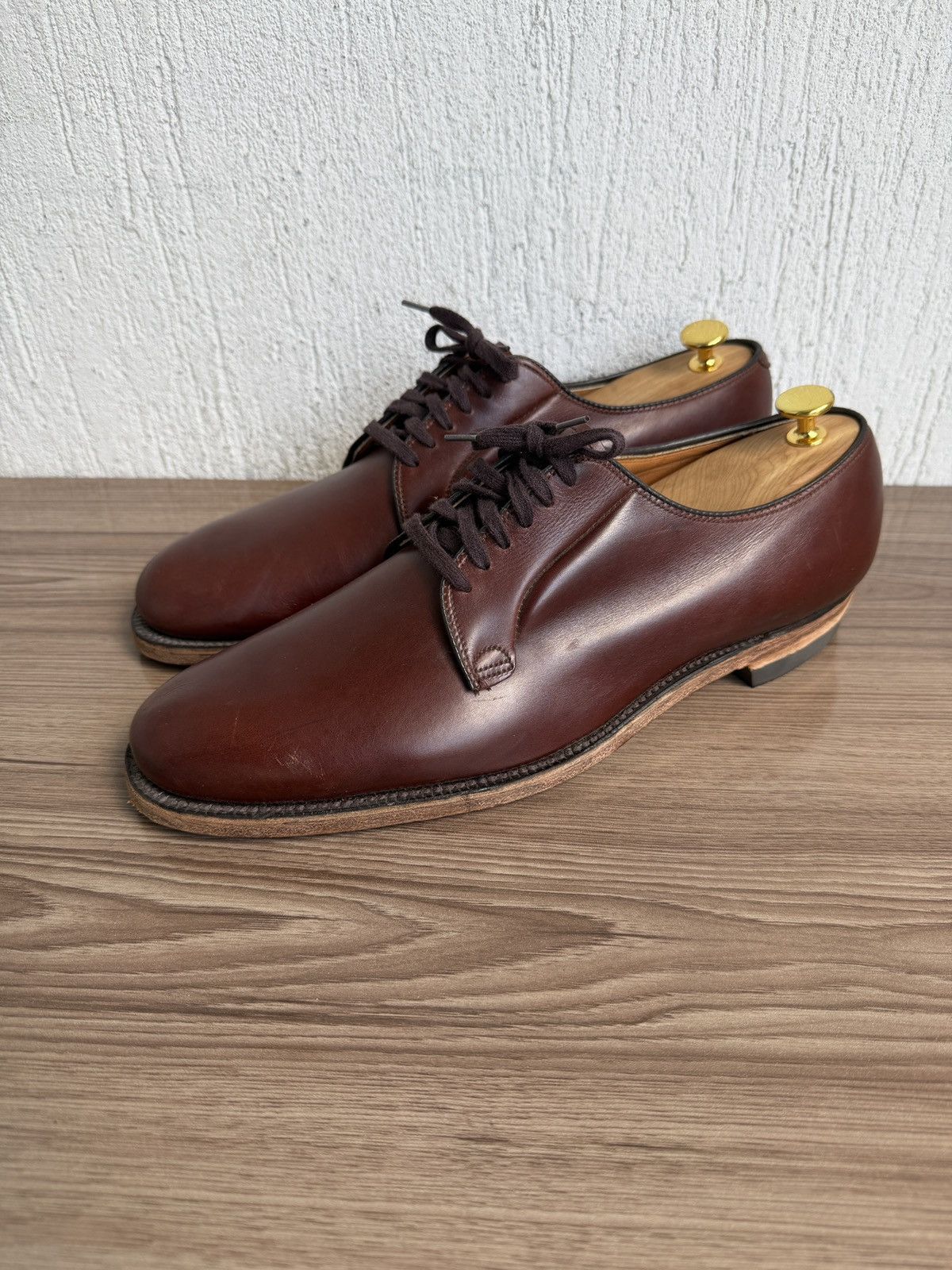 Alden Plain toe Blucher Size US 12 / EU 45 - 1 Thumbnail
