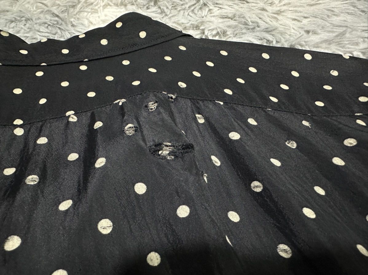 Comme des Garcons 🔥90s Archived Robe De Chambre Comme Des Garcons Dot Shirt Size US XXL / EU 58 / 5 - 11 Thumbnail