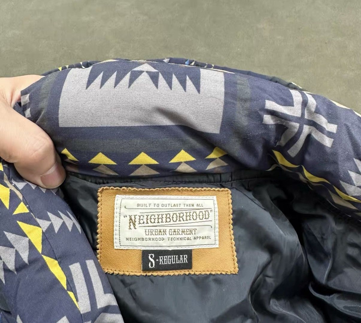 Neighborhood NEIGHBORHOOD ORT N-JKT Ethnic Style Hooded Down Jacket J16 Size US S / EU 44-46 / 1 - 7 Thumbnail