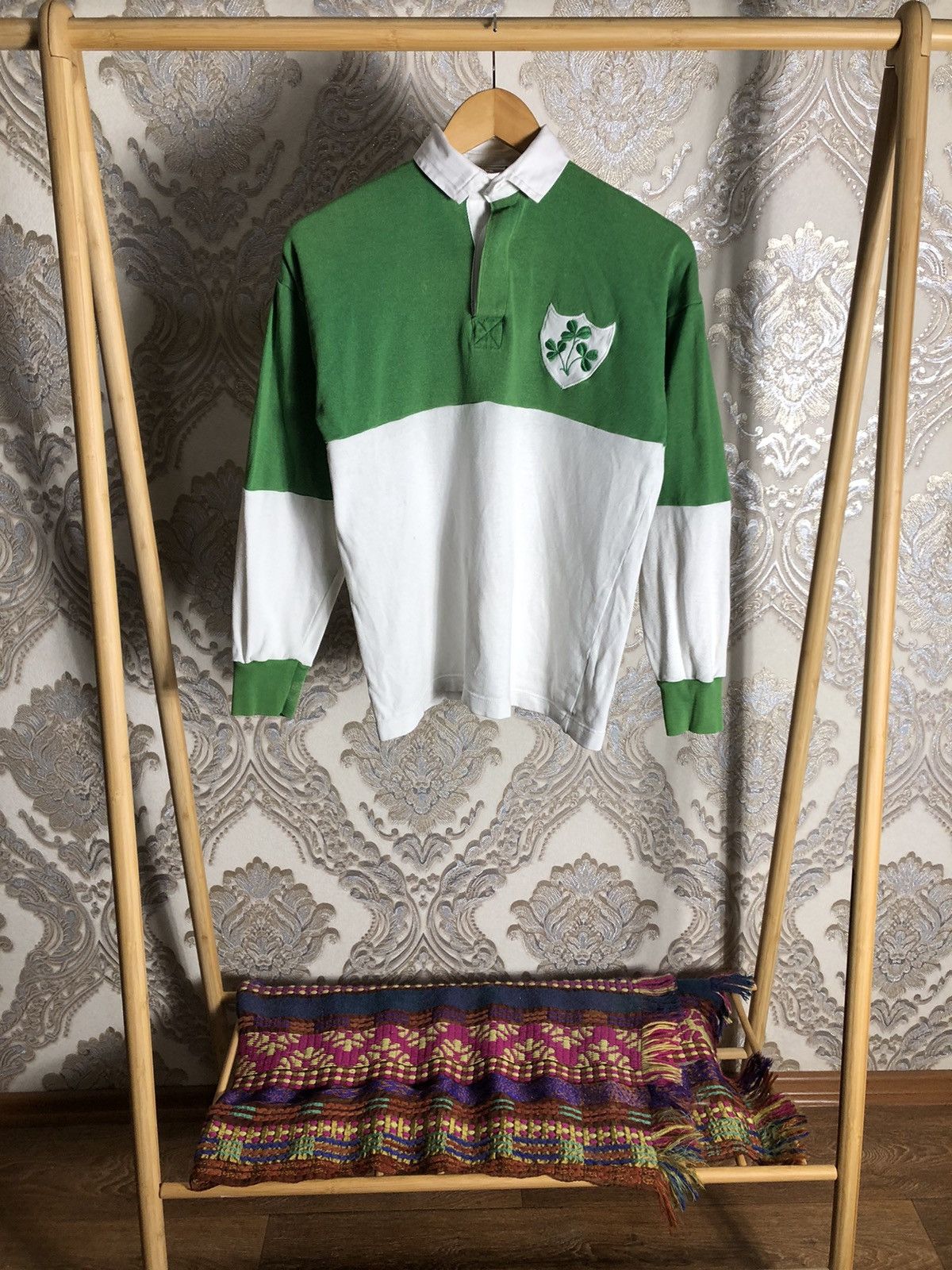Canterbury of New Zealand VINTAGE IRELAND RUGBY RETRO JERSEY BLOKECORE FOOTBALL 90s Size US S / EU 44-46 / 1 - 1 Thumbnail