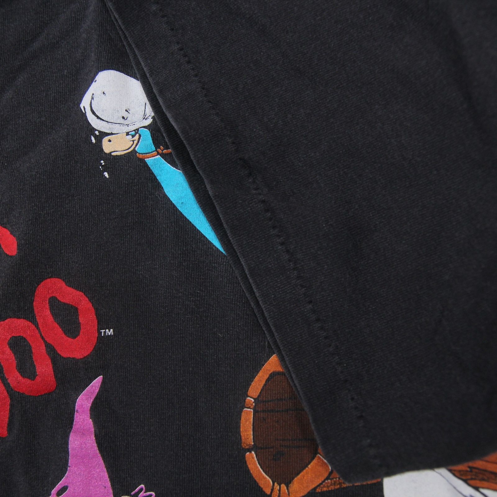 Vintage Vintage 1994 Flint Stones Cartoon Allover Graphic T Shirt Size US XL / EU 56 / 4 - 6 Thumbnail
