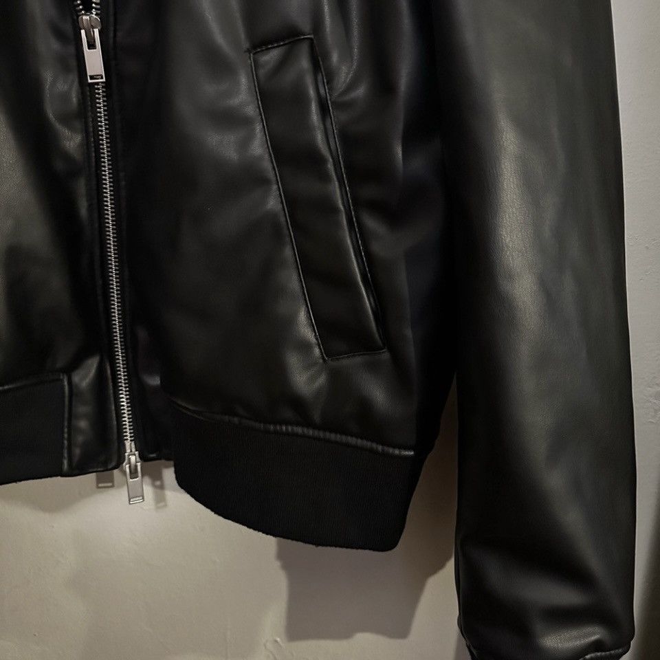 Zara Zara Man Leather Bomber XL Size US XL / EU 56 / 4 - 7 Thumbnail