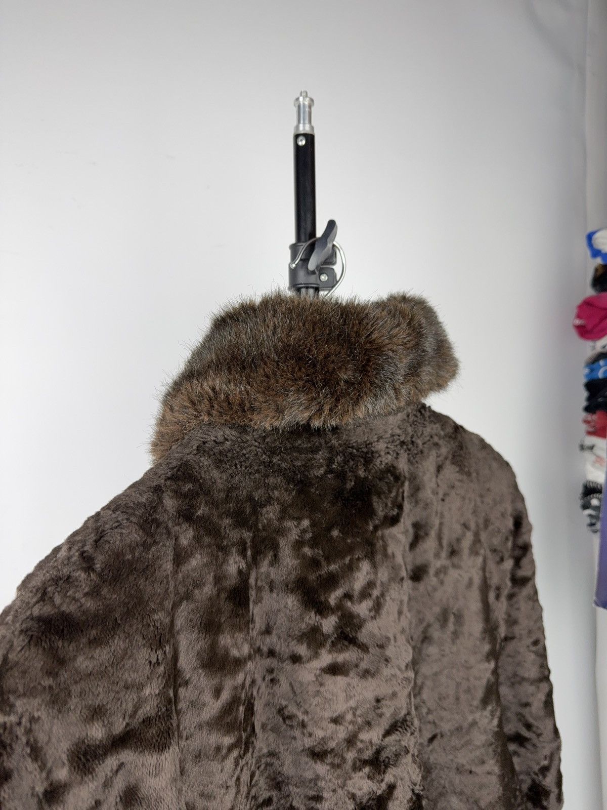 Japanese Brand Vintage Luxury Avant Garde Retro Japanese Fur Mohair Coat Size S / US 4 / IT 40 - 10 Thumbnail