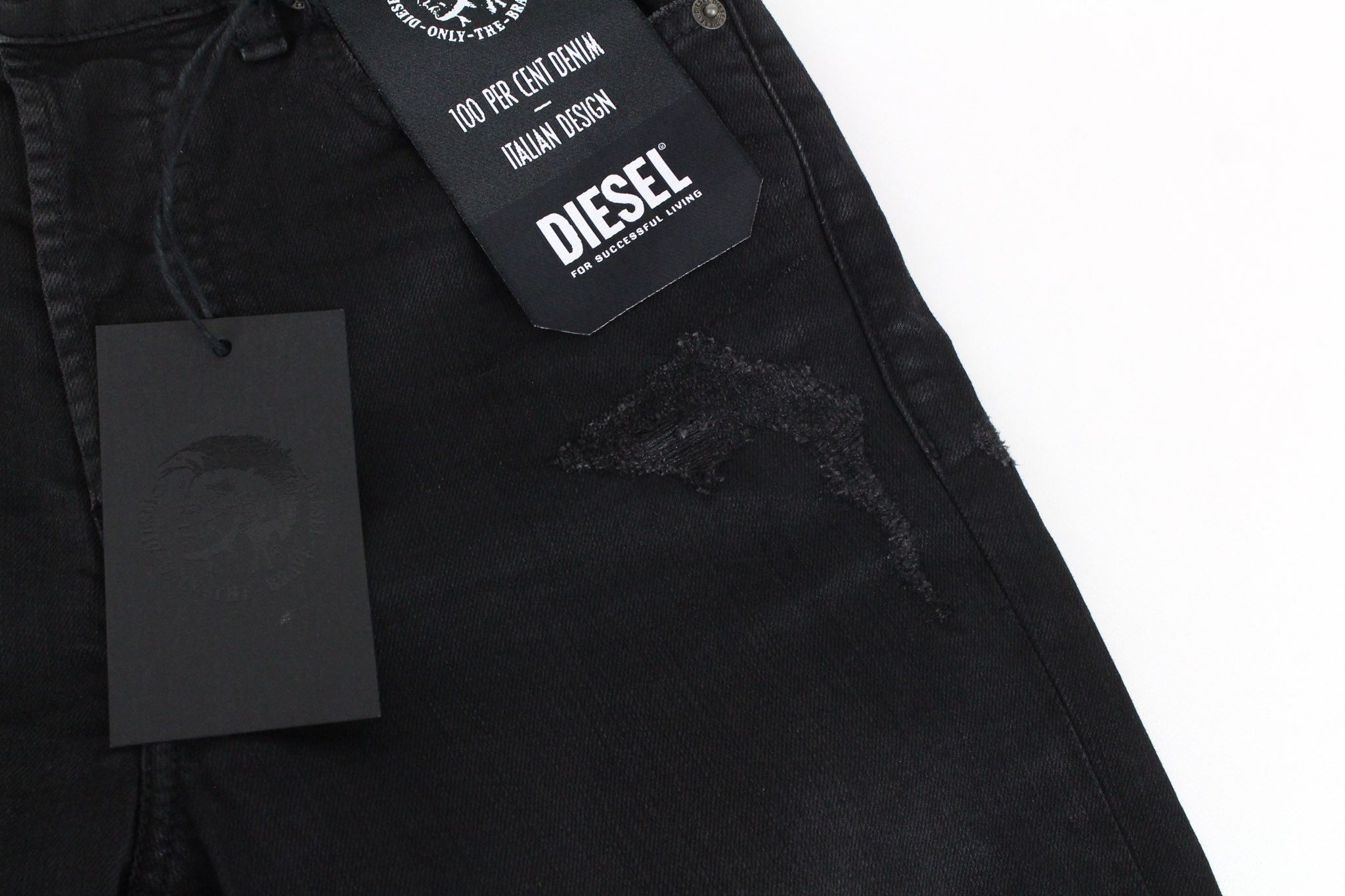 Diesel ARYEL 069JD W24/L32 Black Buttoned Jeans 70151 Size 24" / US 00 / IT 34 - 4 Thumbnail