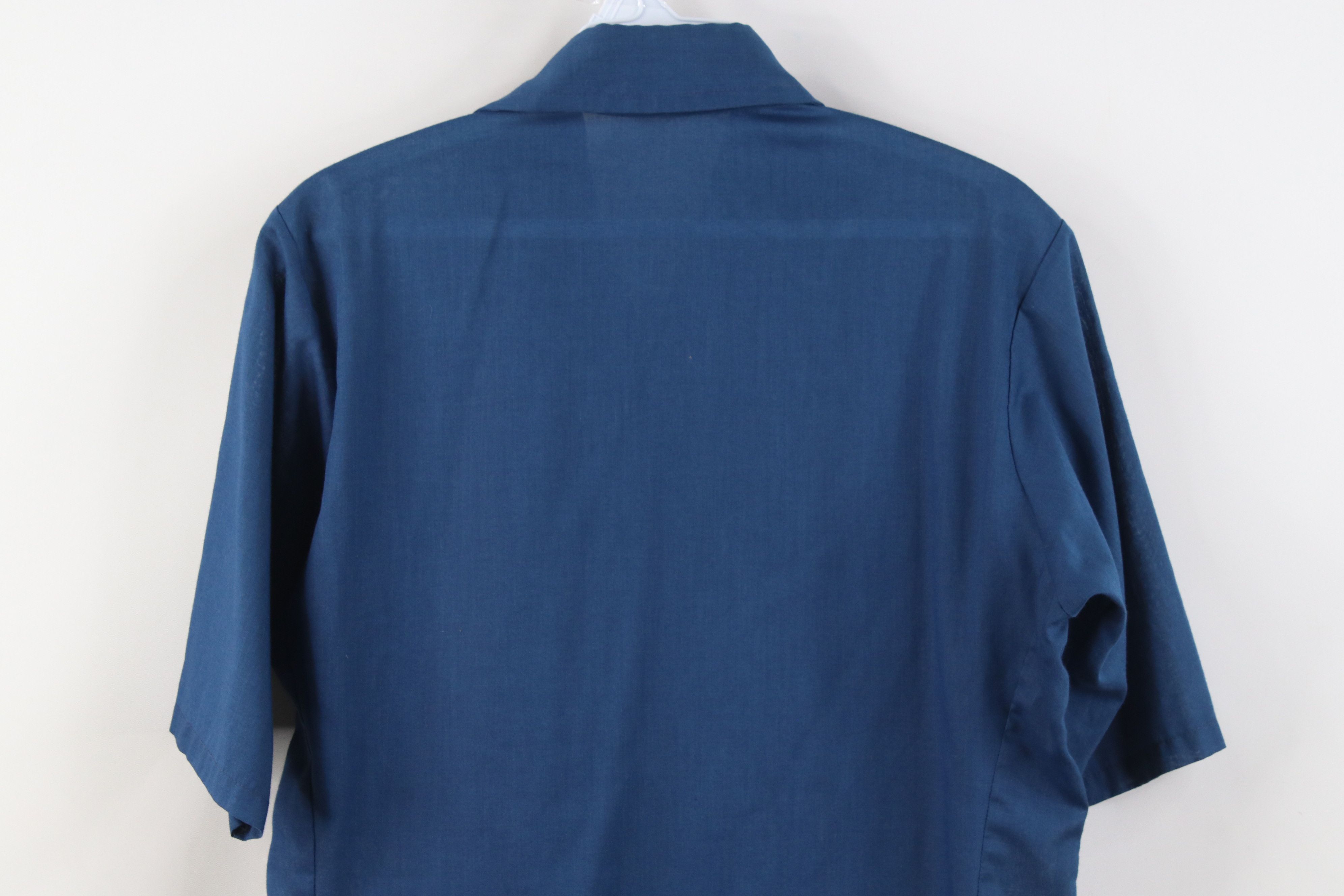 Vintage Vintage 60s 70s Streetwear Collar Short Sleeve Button Shirt Size US M / EU 48-50 / 2 - 10 Thumbnail