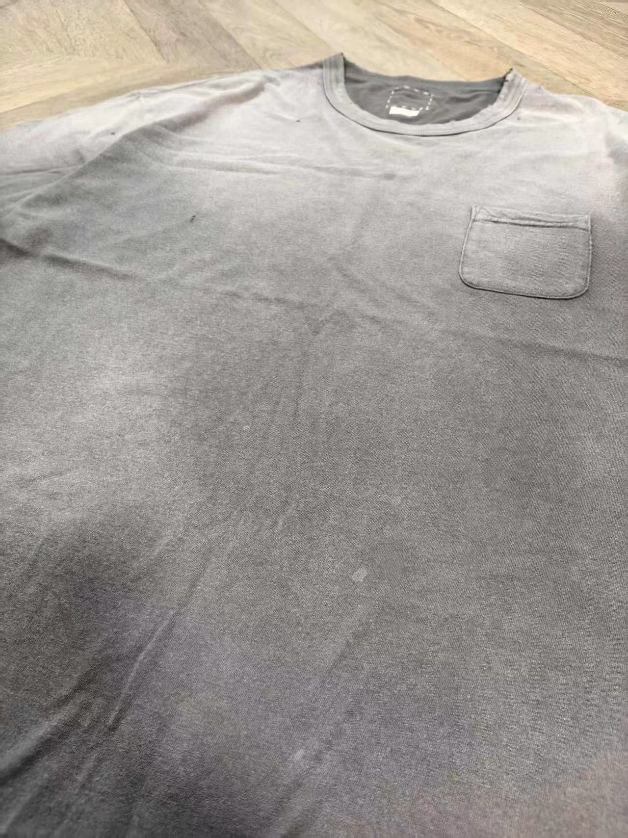 Visvim VISVIM 22AW JUMBO TEE CRASH Washed Distressed 4 Size US XL / EU 56 / 4 - 2 Thumbnail