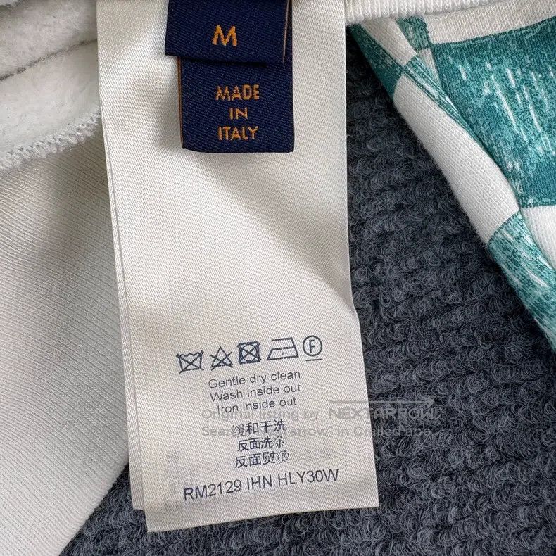 Louis Vuitton Louis Vuitton White and green checkerboard sweatshirt Size US M / EU 48-50 / 2 - 7 Thumbnail