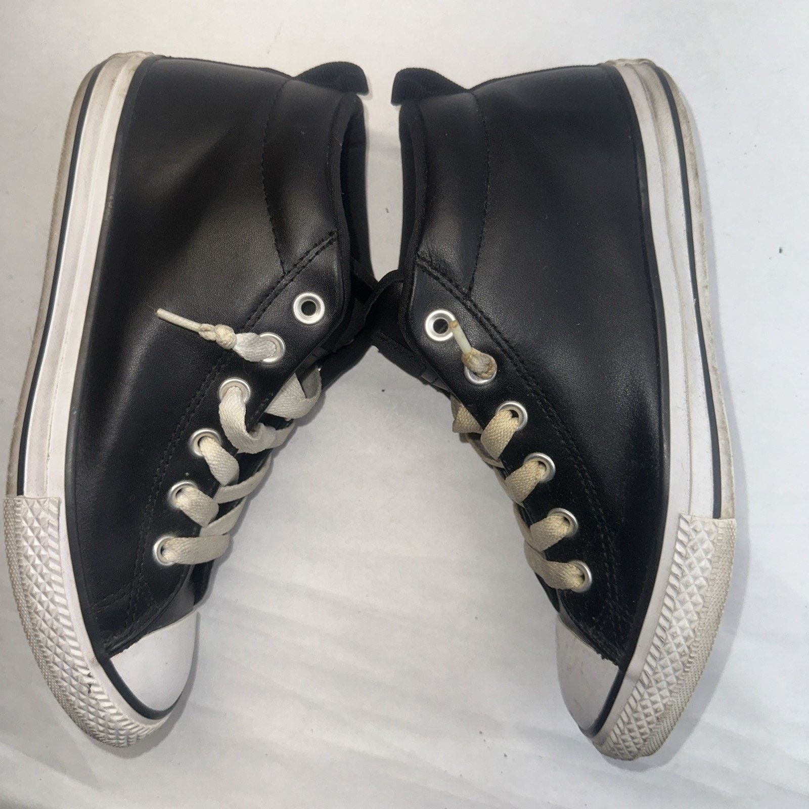 Converse Converse CT All Star Street 663835C Black Leather Juniors 5 Size US 5 / IT 35 - 7 Thumbnail