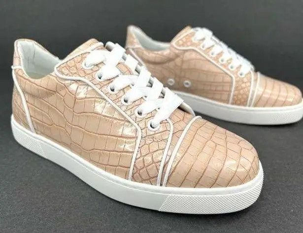 Christian Louboutin o1s1wg110924 Sneakers in Beige Size US 5 / IT 35 - 2 Thumbnail