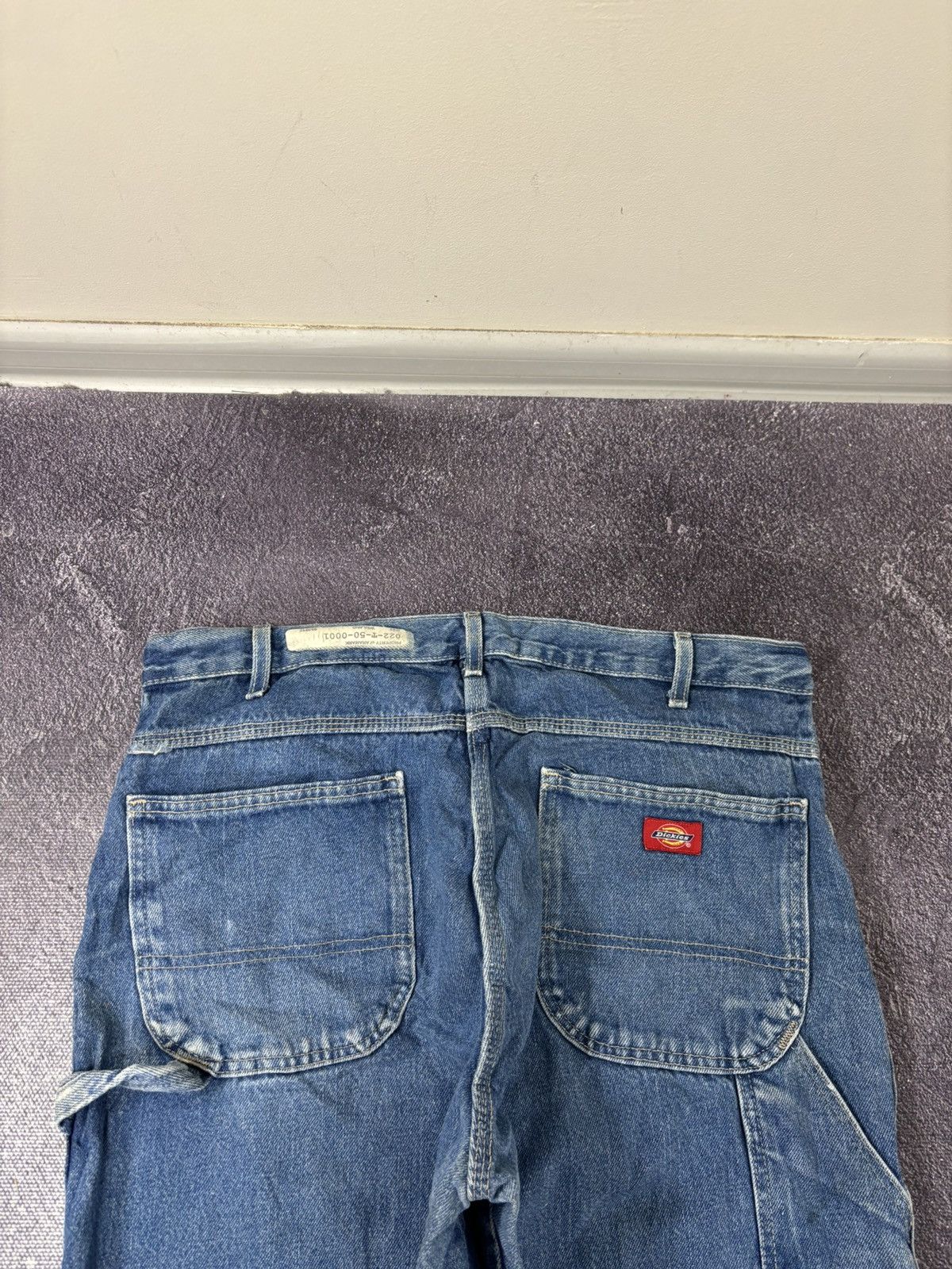 Dickies Vintage Dickies Relaxed Fit Painted Work Blue Denim Jeans Size US 36 / EU 52 - 6 Thumbnail