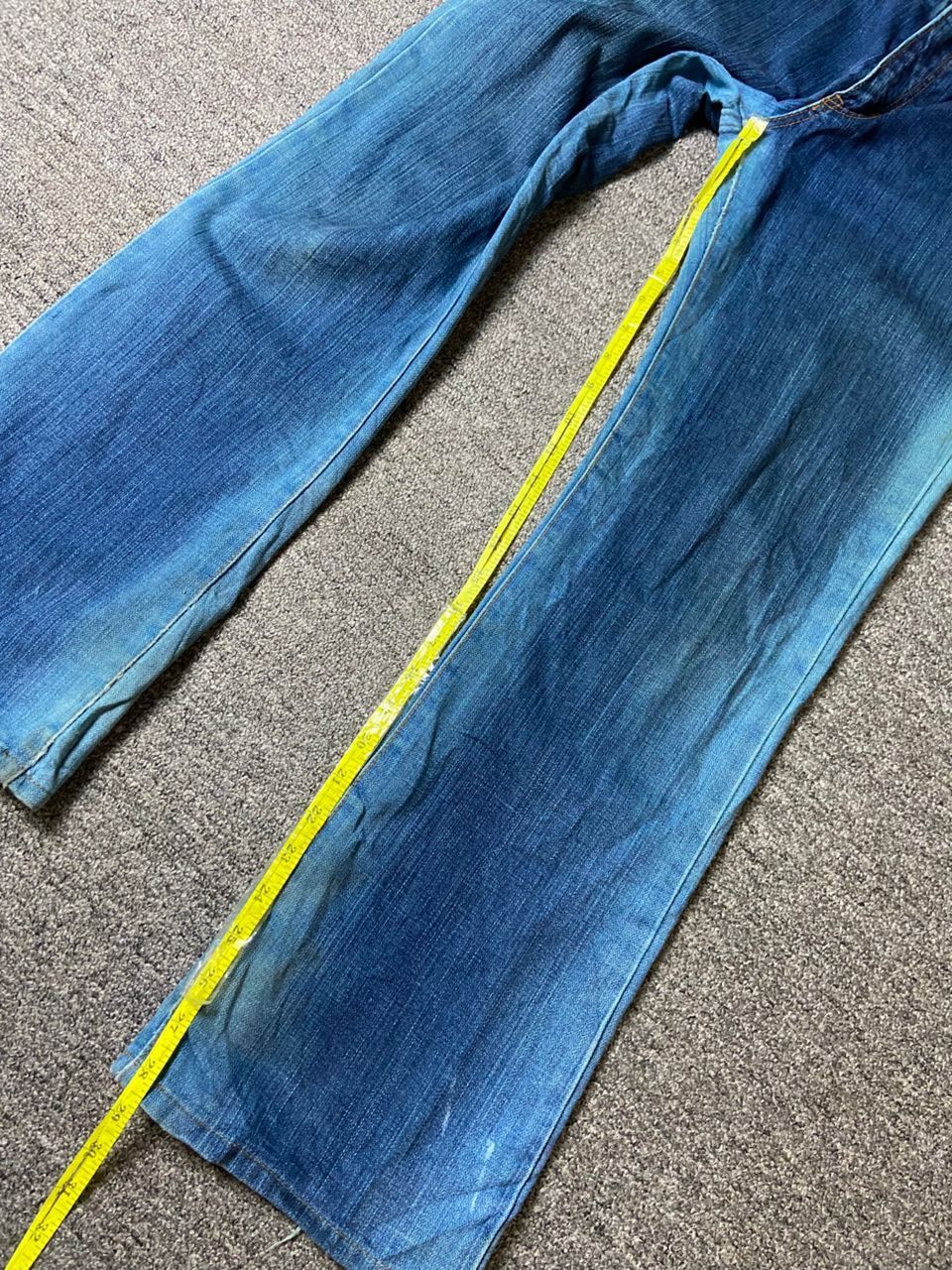 Japanese Brand × Vintage × Wrangler Authentic Lady Wrangler Brand Flared Jeans (123) Size 28" / US 6 / IT 42 - 4 Thumbnail