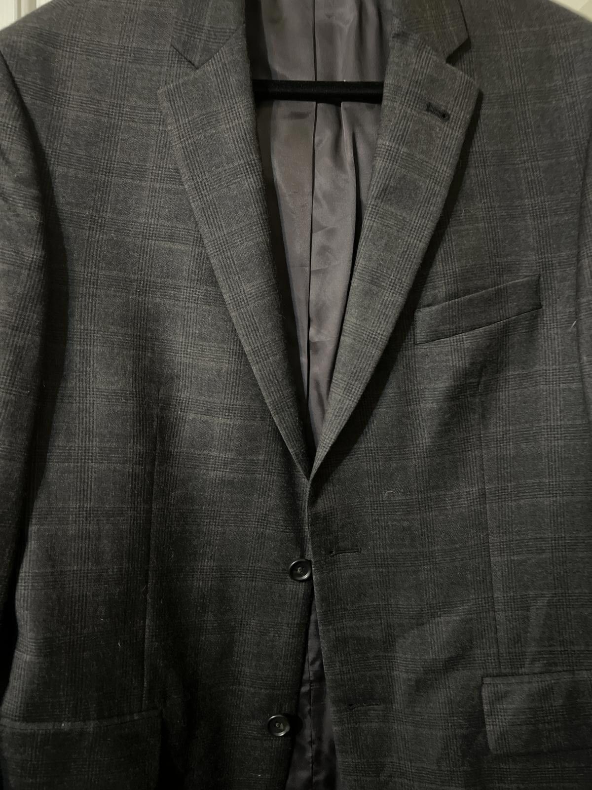 Jos. A. Bank Jos. A. Bank Men's Dark Gray Blazer Suit Jacket 42L Size 42L - 6 Thumbnail
