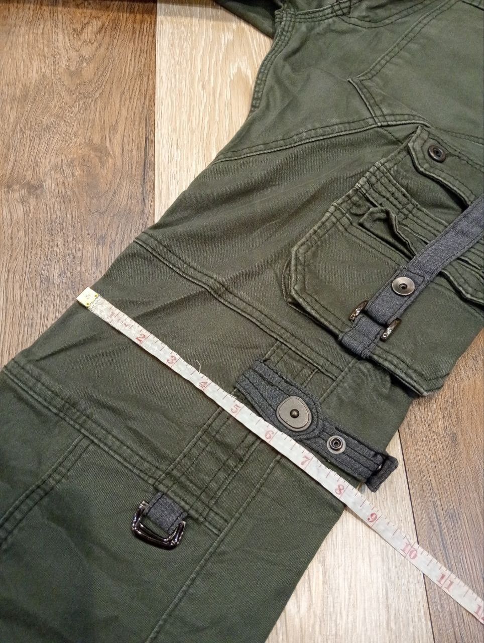 HIDEAWAYS JAPANESE HIDEAWAYS NICOLE MULTIPOCKET BANDAGE FLARED PANTS Size US 35 - 19 Thumbnail