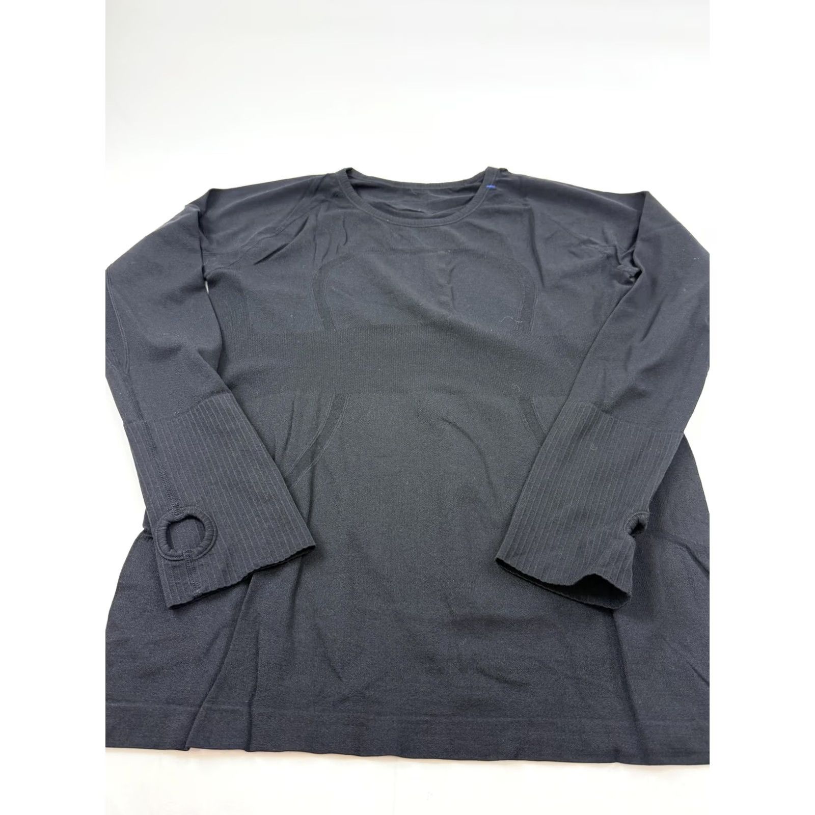 Lululemon Lululemon Swiftly Tech Shirt Womens 8/10 Black Long Sleeve Crew Neck Running Gym Training Top Size M / US 6-8 / IT 42-44 - 2 Thumbnail
