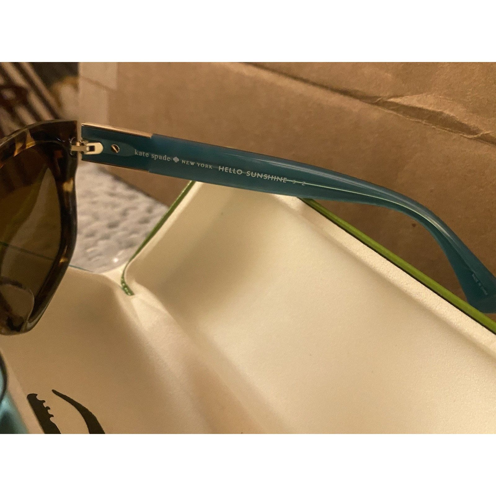 Kate Spade Kate Spade NY hello sunshine New tortoise sunglasses NIB Size ONE SIZE - 9 Thumbnail