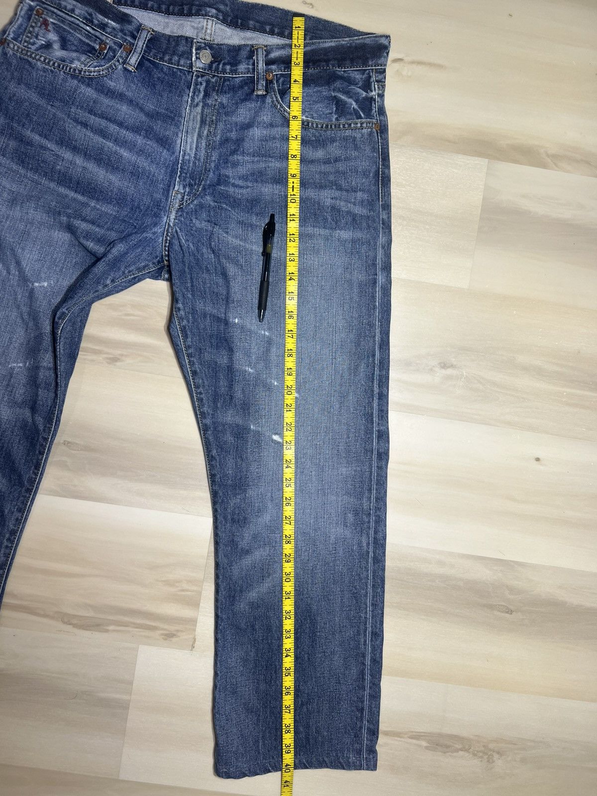 Polo Ralph Lauren Polo Ralph Lauren 867 Jeans Mens 36x30 Med Wash Size US 36 / EU 52 - 9 Thumbnail