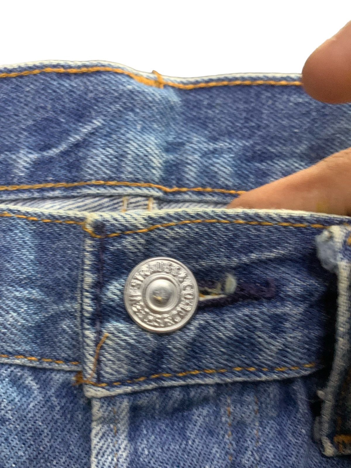 Levi's × Vintage Vintage Levis 501 Bowcut Add Flare Tailor Jeans Size US 29 - 6 Thumbnail