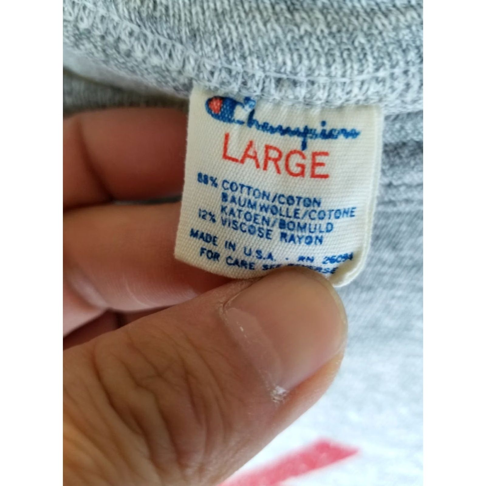 Champion VINTAGE 80's Yankees New York MLB Champion Rayon Gray Crop Top T-Shirt L Mens Size US L / EU 52-54 / 3 - 2 Thumbnail