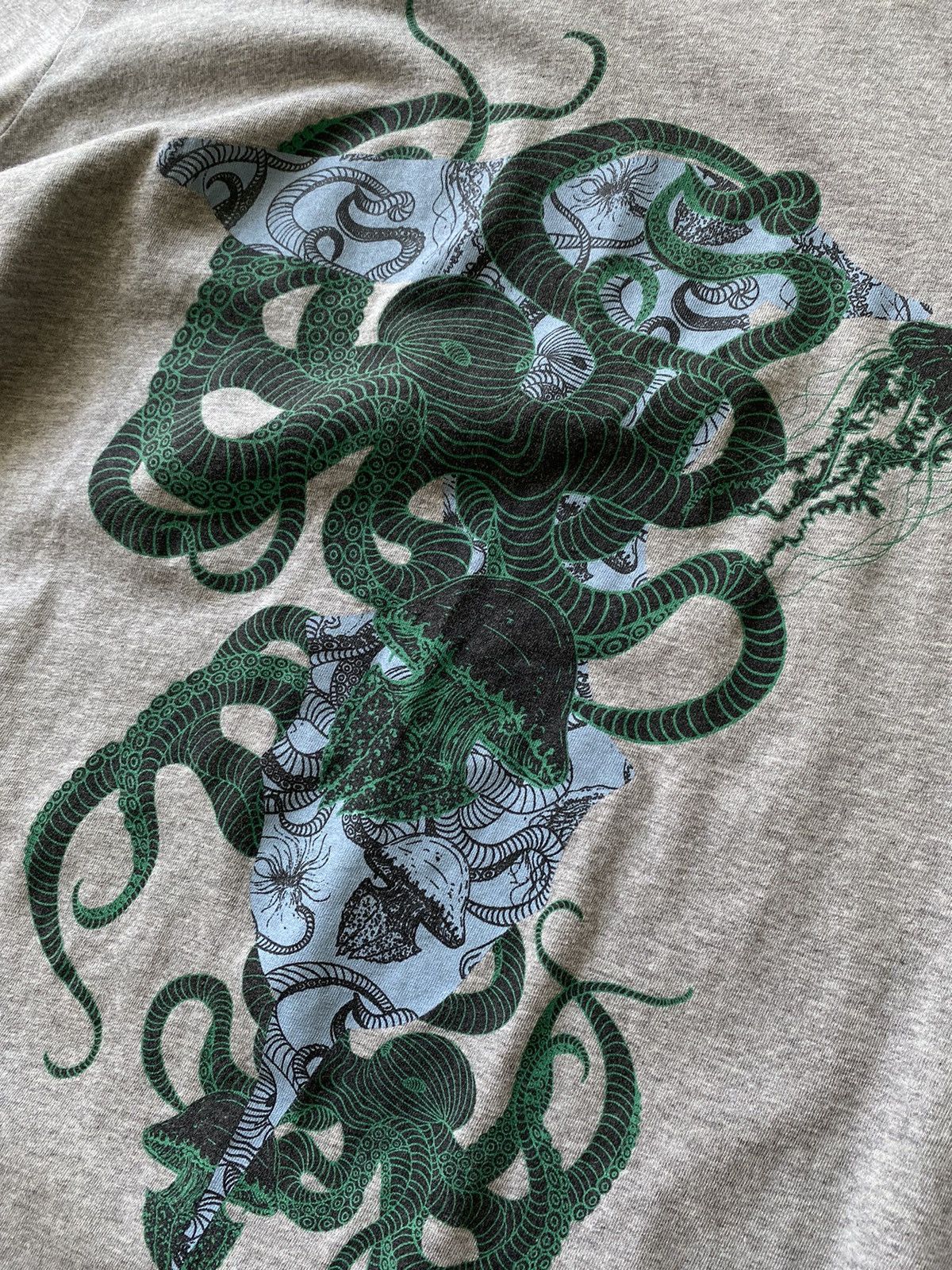 Trussardi Trussardi Jeans jellyfish t shirt Size US XL / EU 56 / 4 - 4 Thumbnail