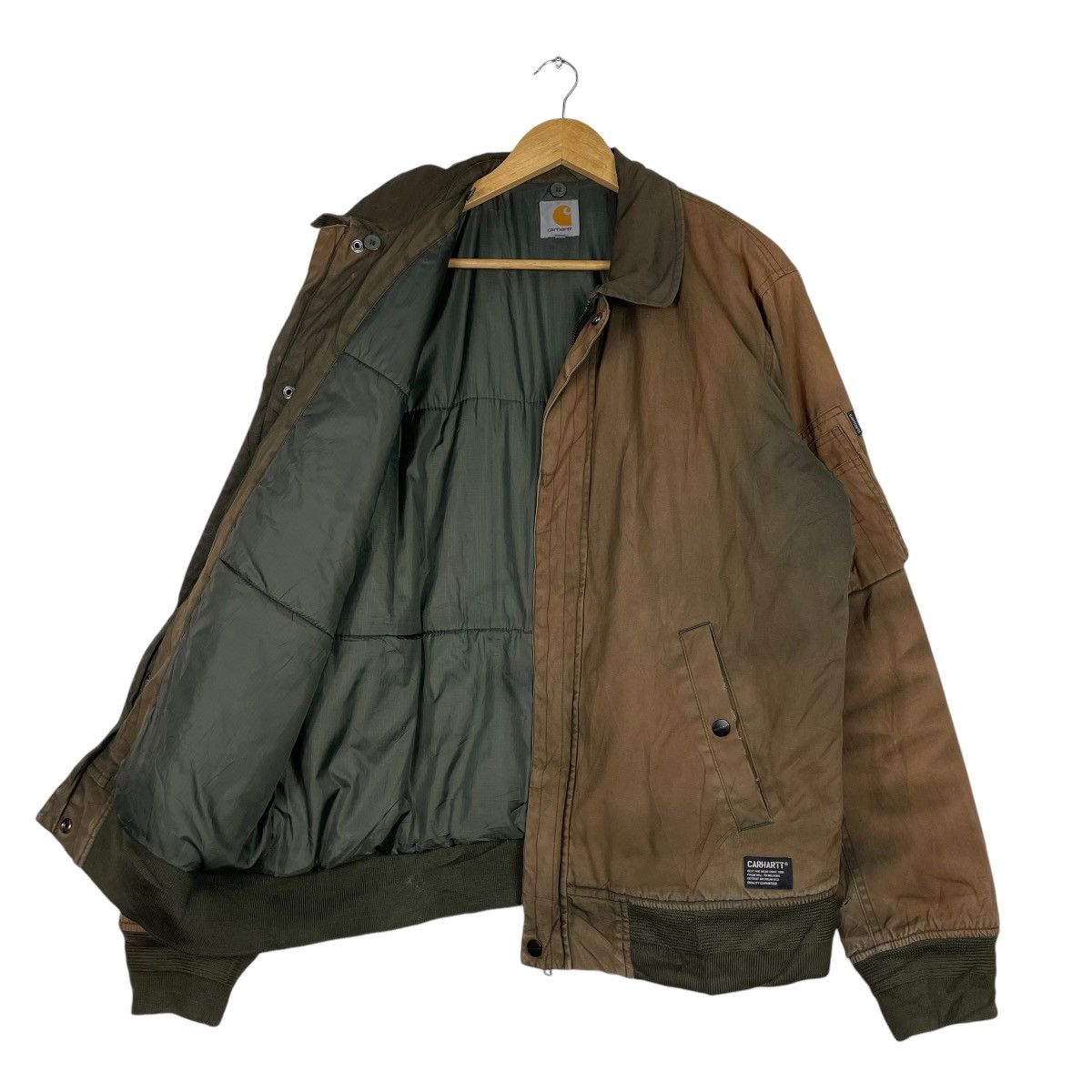 Carhartt 💥CARHARTT BOMBER TANK FLIGHT JACKET SUNFADED Size US M / EU 48-50 / 2 - 9 Thumbnail
