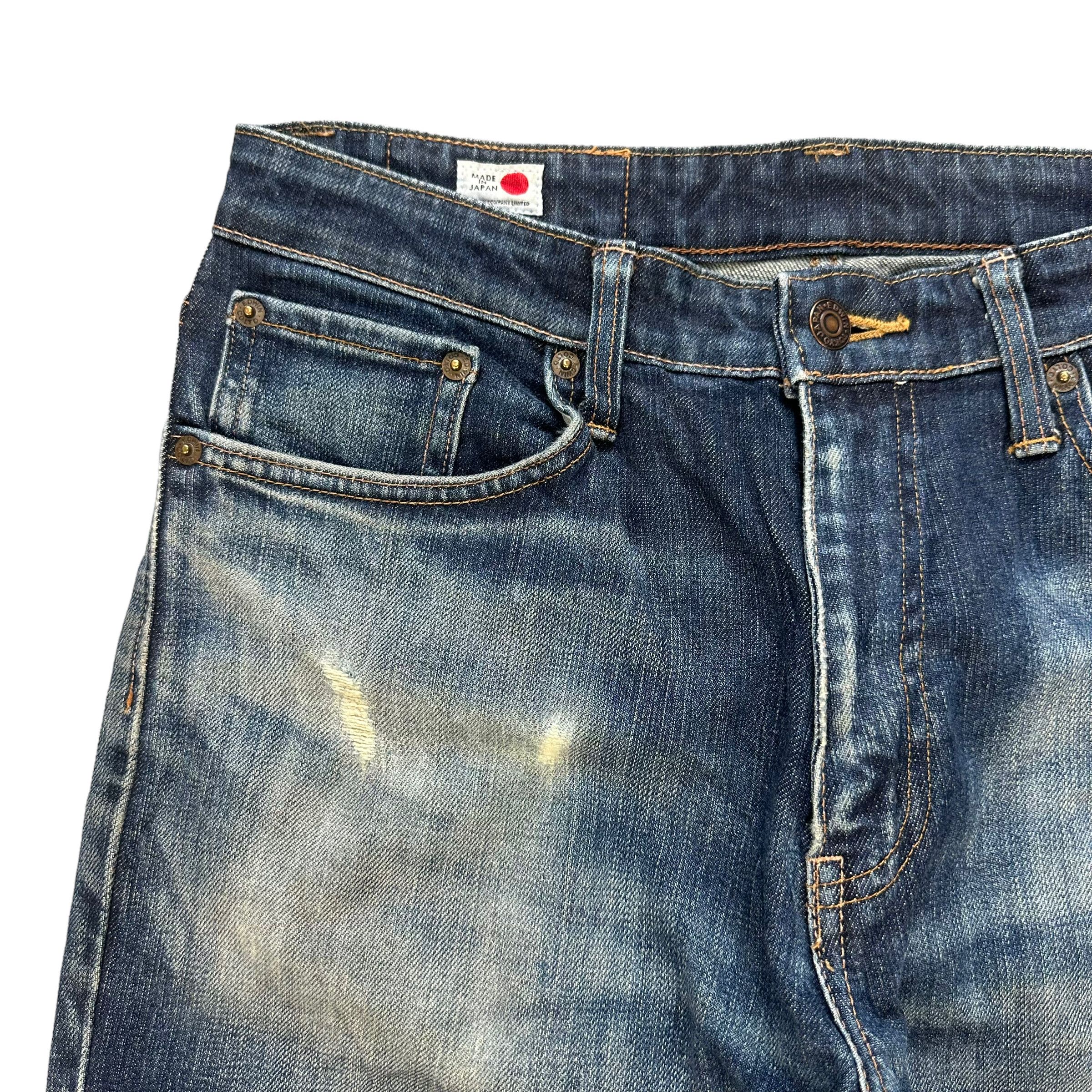 Edwin EDWIN 503 WASHED DENIM PANT #8640-018 Size US 31 - 3 Thumbnail
