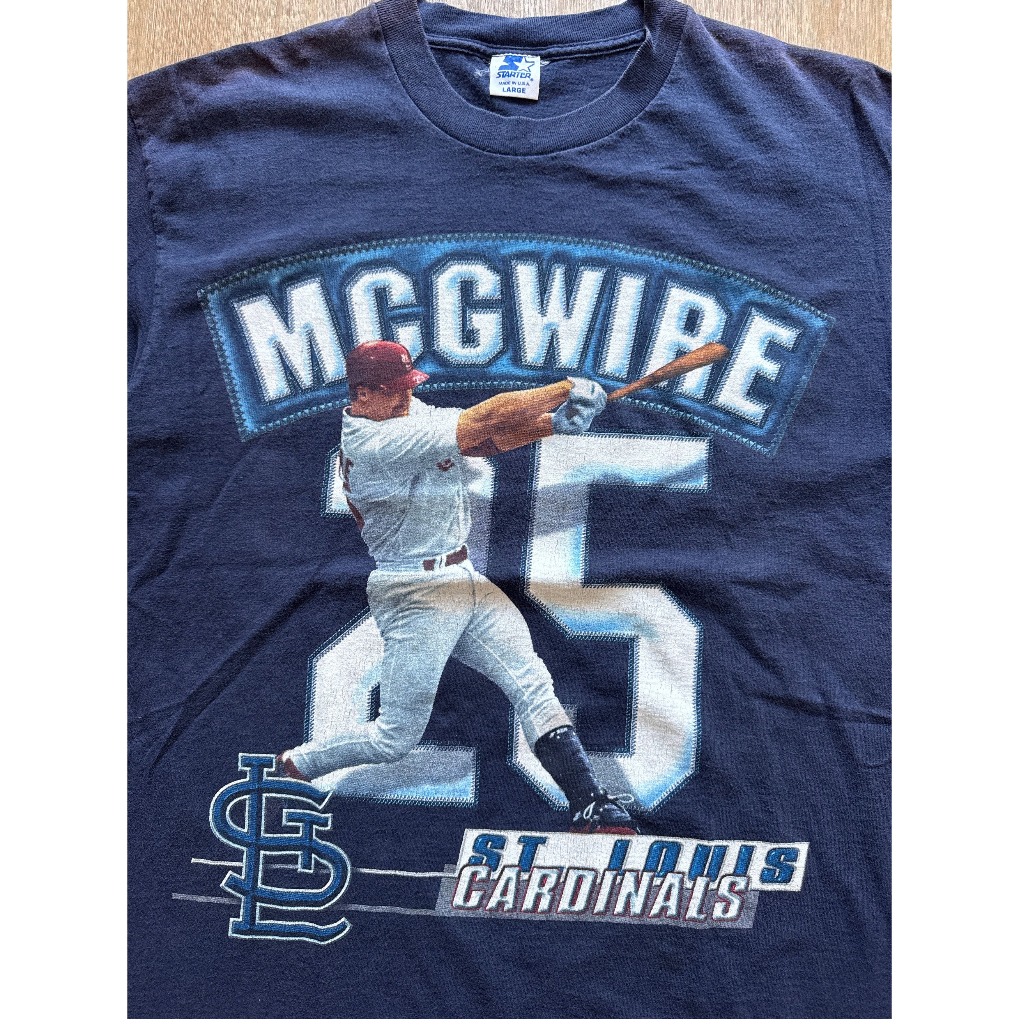 Starter Vintage Starter Mark McGwire St. louis Cardinals Tee Size US L / EU 52-54 / 3 - 5 Thumbnail