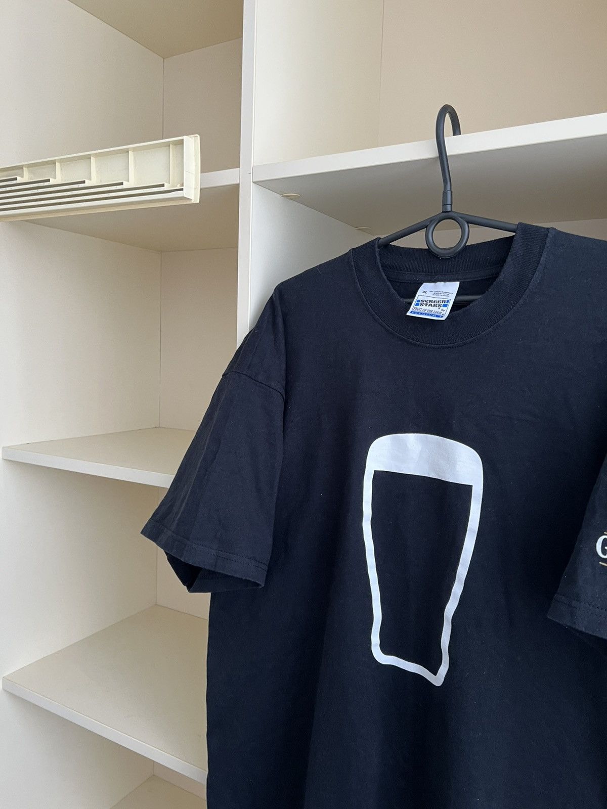 Vintage Vintage 90s Guinness Draught T-Shirt Tee Screen Stars Size US XL / EU 56 / 4 - 5 Thumbnail