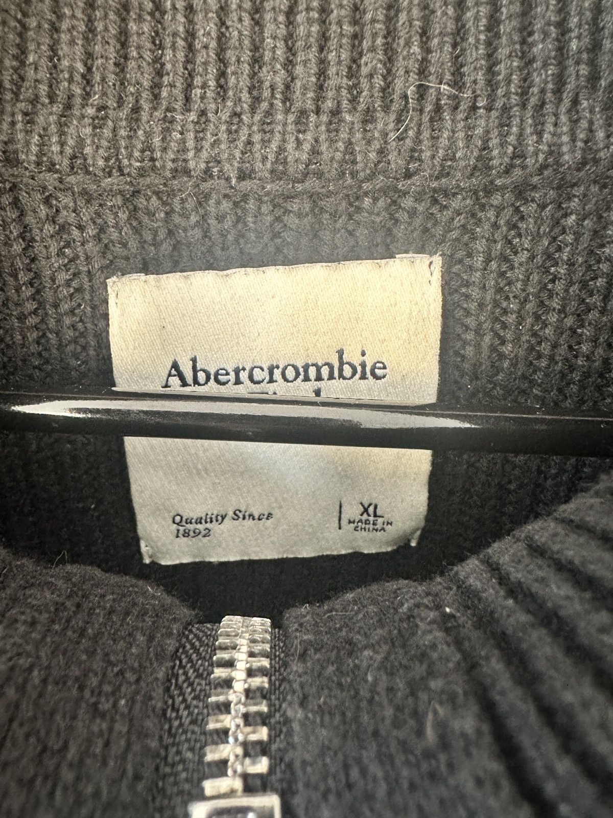 Abercrombie & Fitch Abercrombie & Fitch Full Zip Sweater Cardigan XL Oversized Size XL / US 12-14 / IT 48-50 - 7 Thumbnail