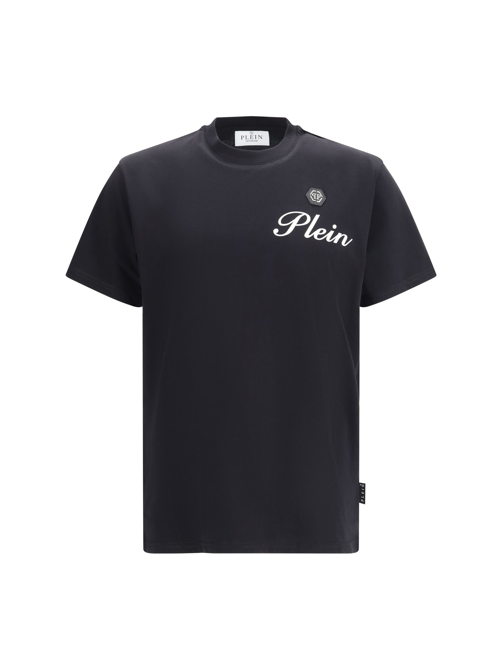 Philipp Plein Round neck T-shirt embossed signature Size US L / EU 52-54 / 3 - 1 Thumbnail