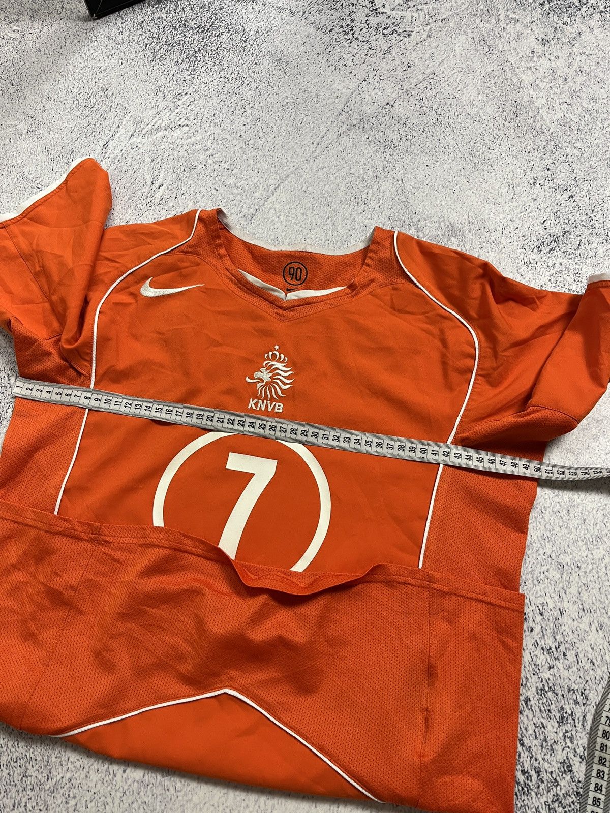 Nike × Vintage Nike Netherlands 2004 Soccer Football Jersey Blockcore Rare Size US S / EU 44-46 / 1 - 20 Thumbnail