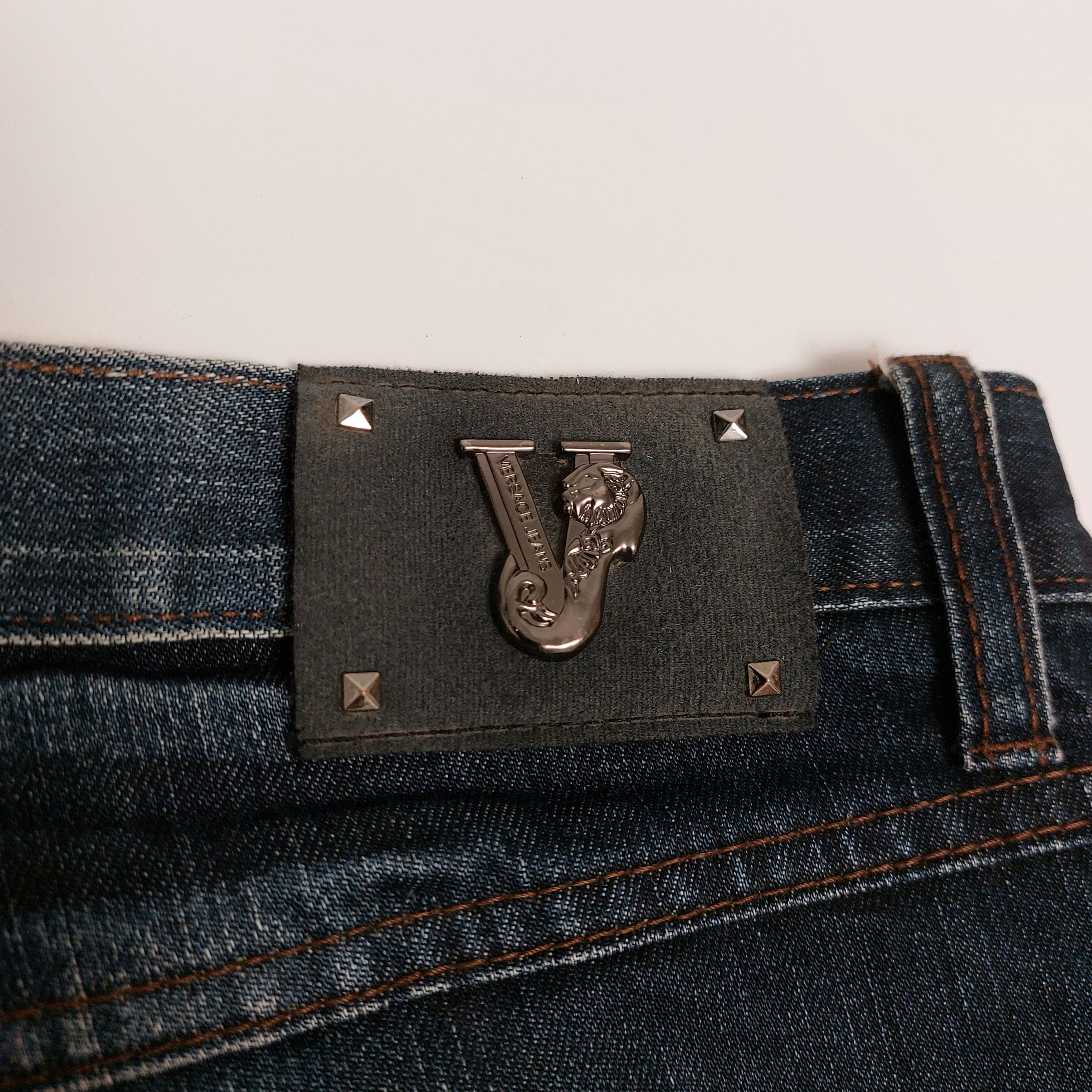 Versace Vintage Versace Regular Fit Jeans Size US 34 / EU 50 - 9 Thumbnail