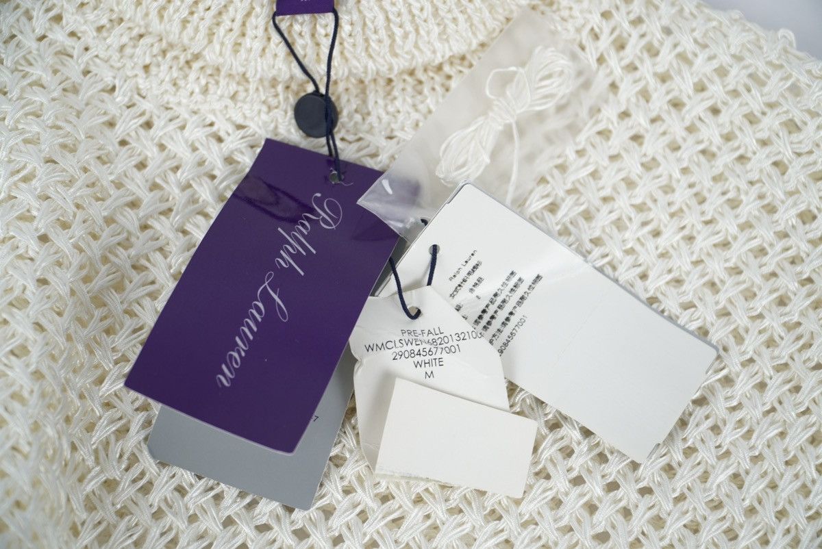 Ralph Lauren Purple Label Ralph Lauren Purple Label - Knit Jumper - Off white Size M / US 6-8 / IT 42-44 - 14 Thumbnail