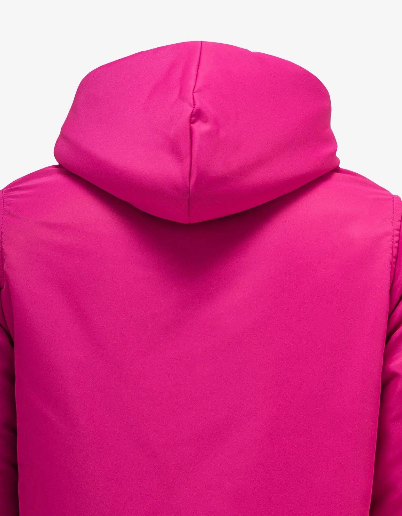 Valentino Valentino Garavani Pink PP Stud Detail Nylon Hoodie Size US M / EU 48-50 / 2 - 7 Thumbnail