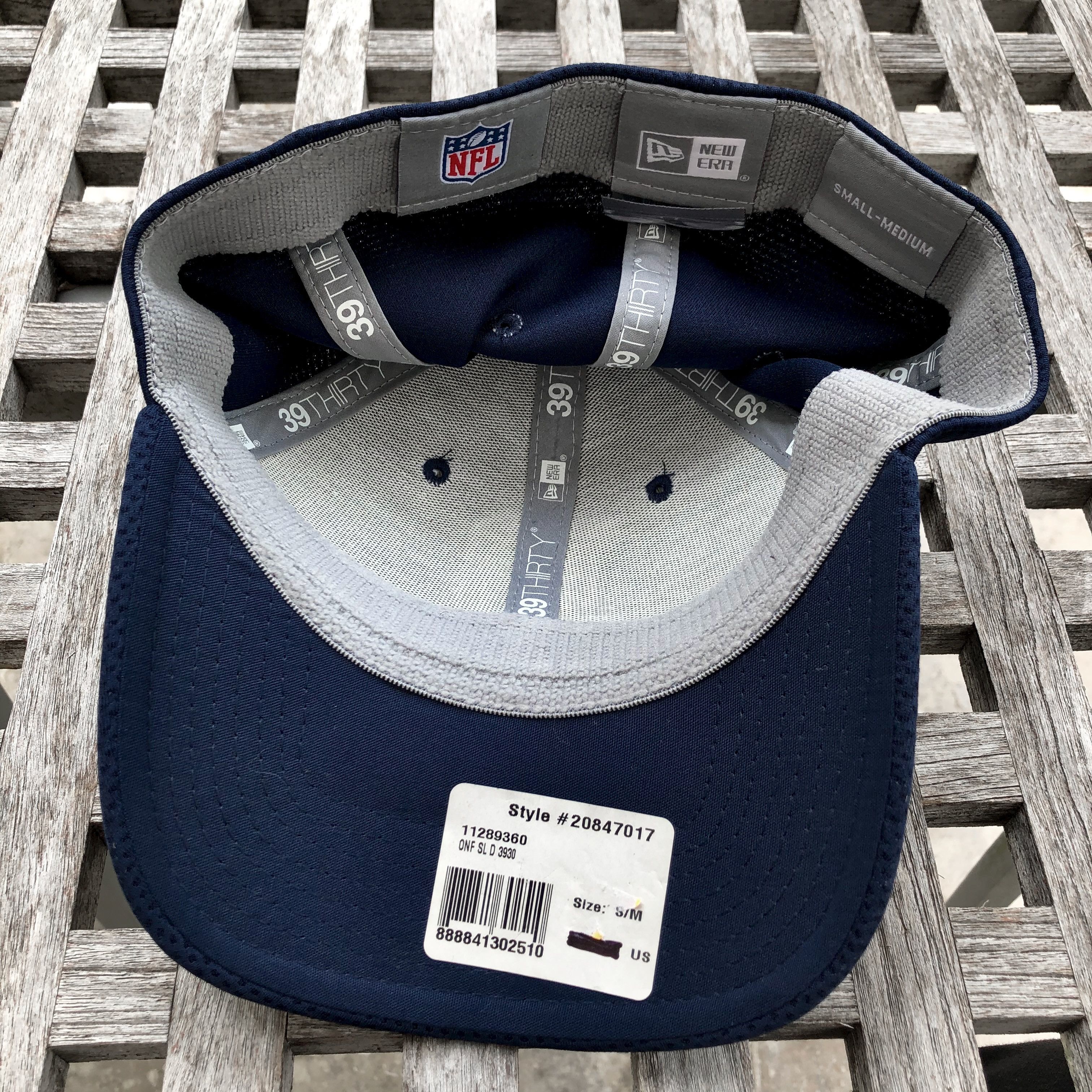New Era Dallas Cowboys D Logo 39THIRTY Stretch Fit Hat S / M Size ONE SIZE - 4 Thumbnail