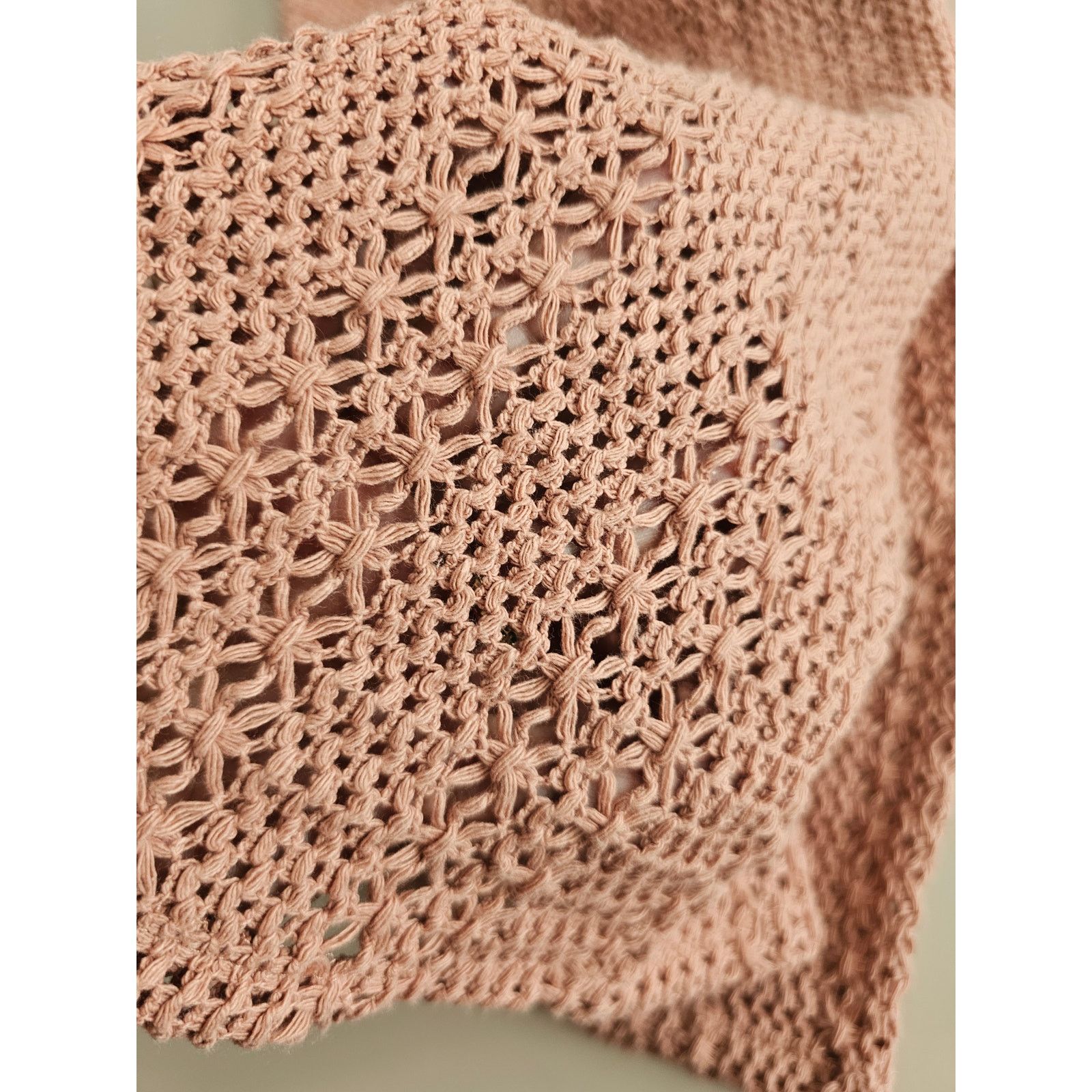 Splendid NWT Splendid Women's Finley Crochet Cargo Pants Cover-up L Size 32" / US 10 / IT 46 - 6 Thumbnail