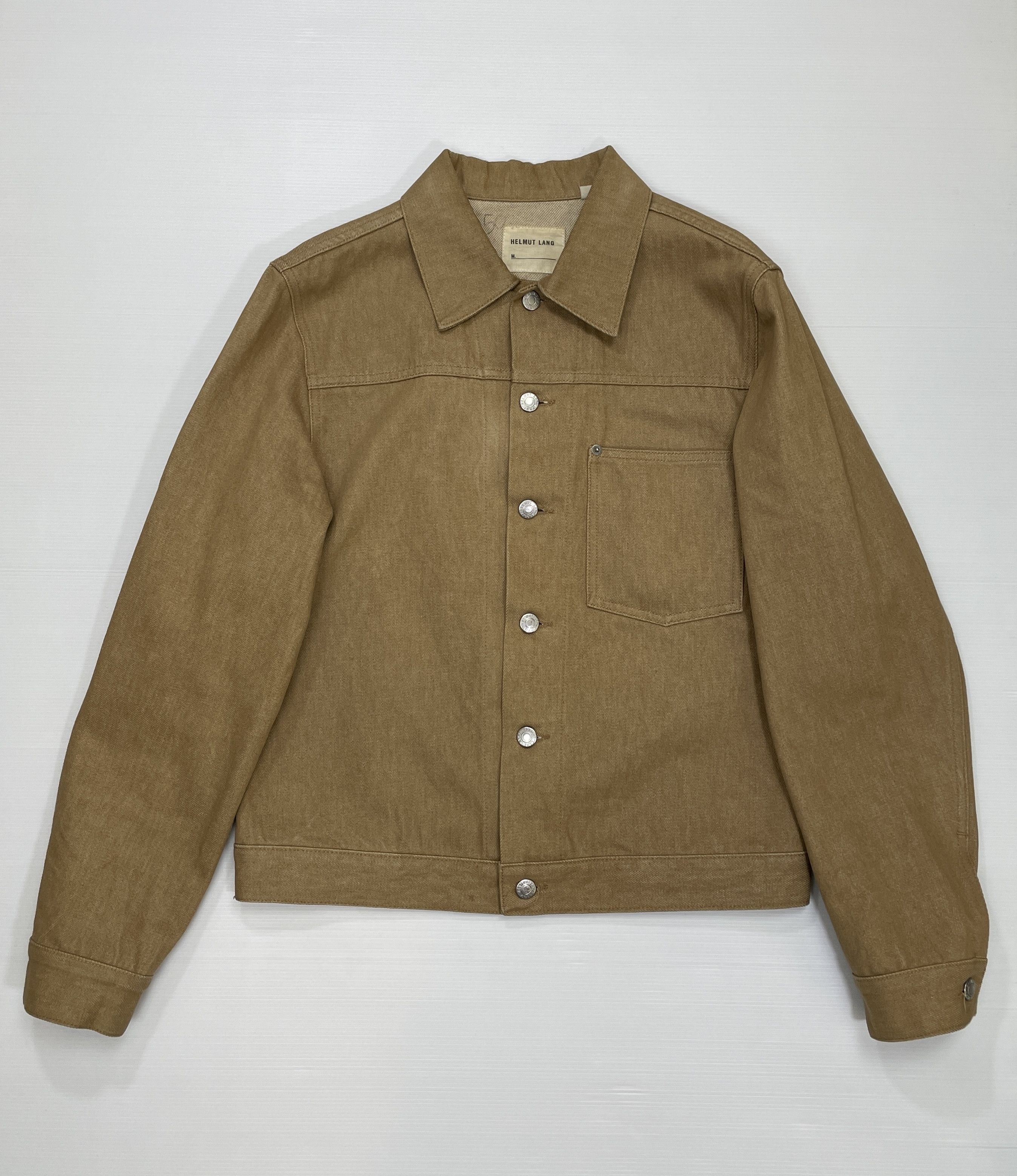 Helmut Lang Helmut Lang Raw Silk Denim Jacket 40 | Grailed