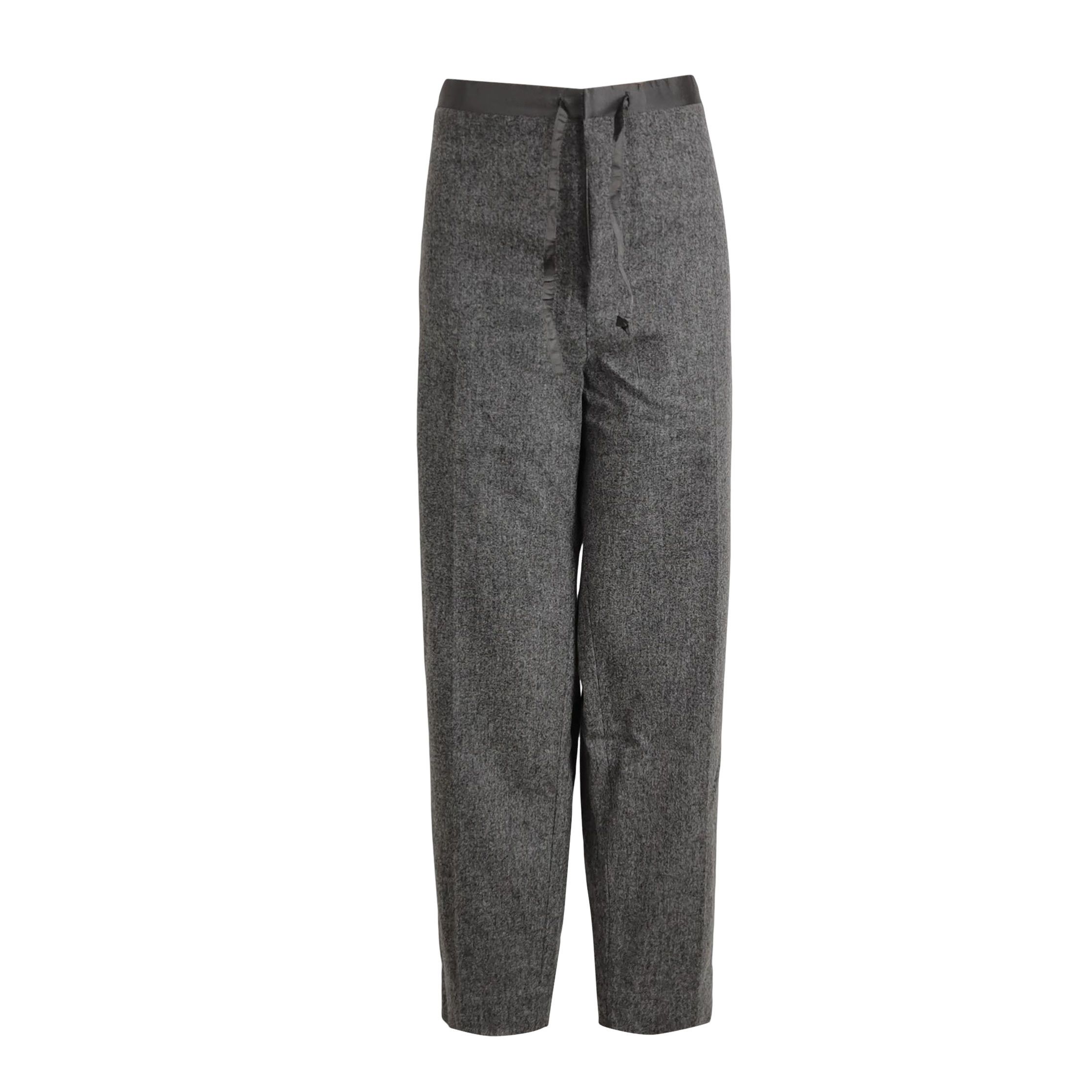 Jil Sander Jil Sander Gray Wool Blend Trousers Size 48 Size US 32 / EU 48 - 1 Thumbnail