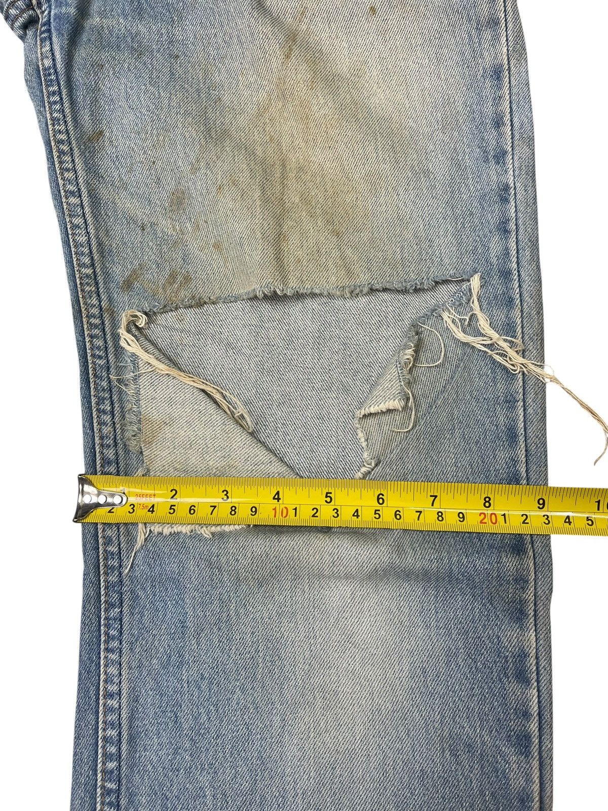 Levi's Vintage Levi’s 515 Distressed Jeans Straigt Cut Size US 32 / EU 48 - 11 Thumbnail