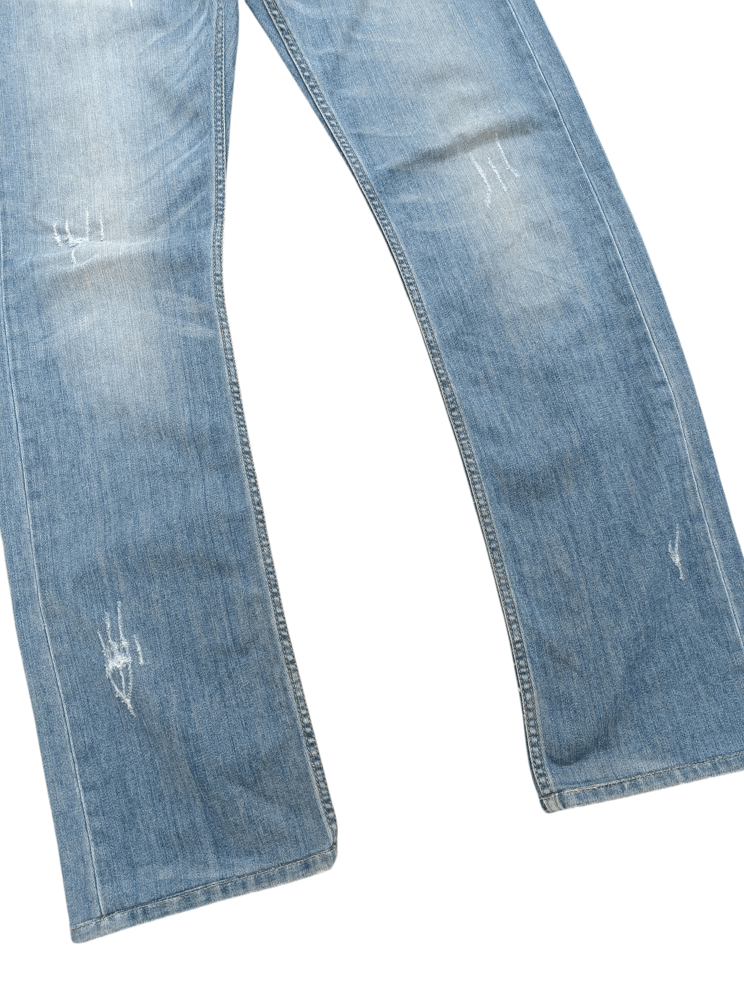Diesel × Vintage Vintage Y2K Diesel-Co Distressed Flare Rusty Denim e201 Size US 30 / EU 46 - 3 Thumbnail
