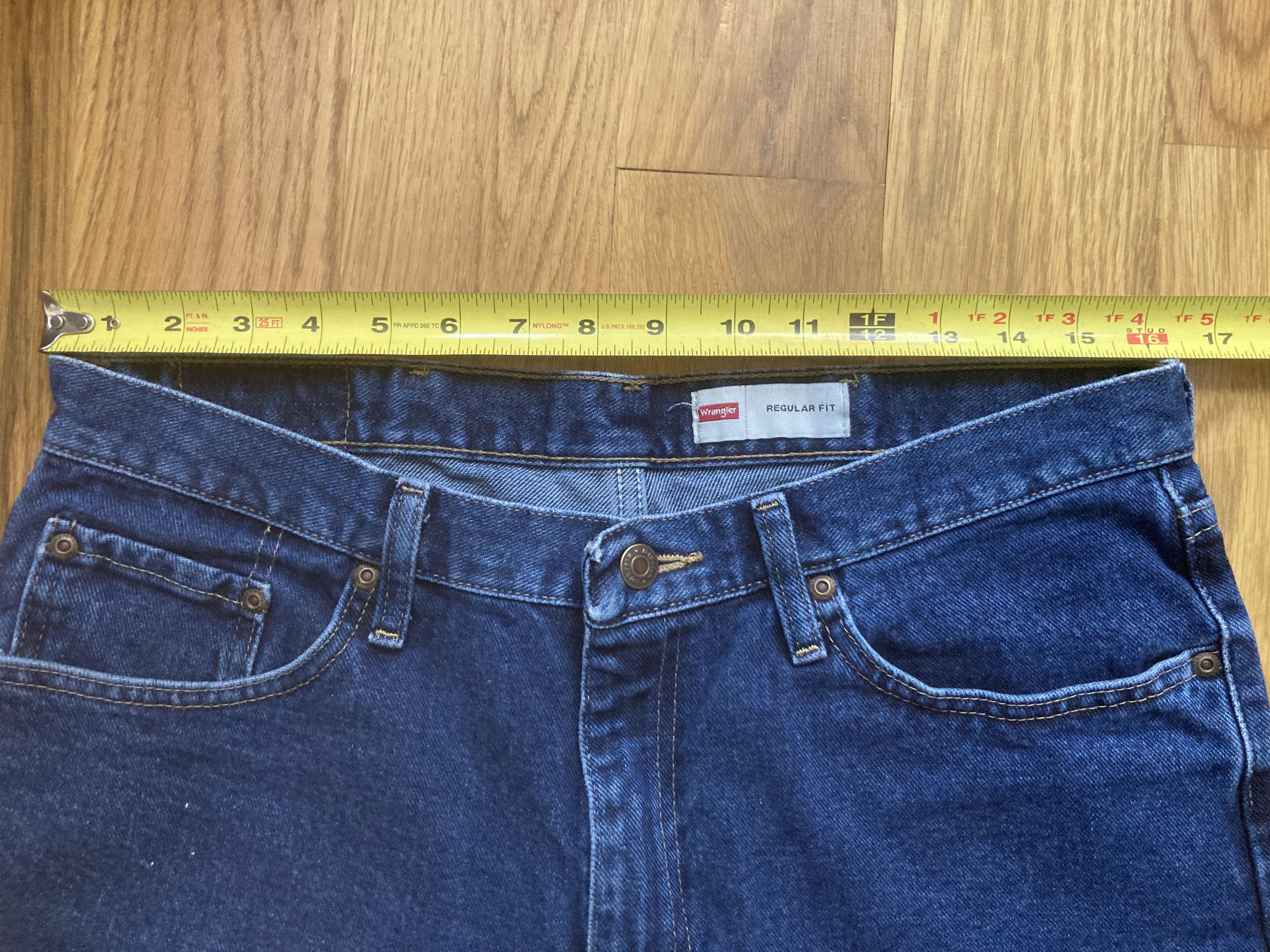 Wrangler Vintage Wrangler Blue Jeans Size 34x29 Size US 34 / EU 50 - 3 Thumbnail
